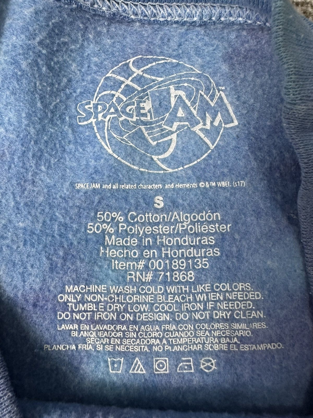 Vintage Vintage Space Jam Tazmania Back Heat Tye Dye Crewneck Z387 Size US S / EU 44-46 / 1 - 10 Thumbnail