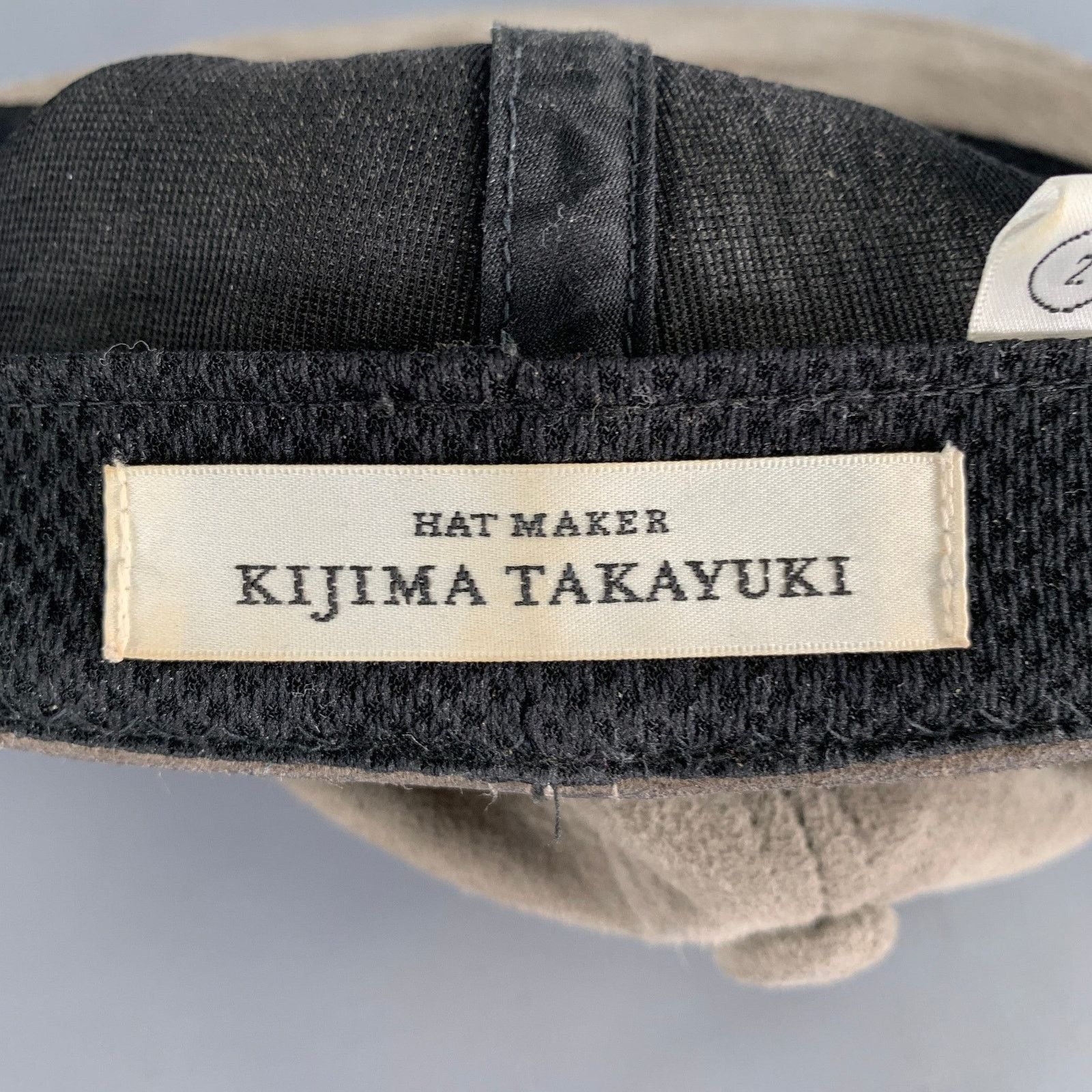 KIJIMA TAKAYUKI KIJIMA TAKAYUKI Size M Grey Solid Goat Suede Hats Size ONE SIZE - 6 Thumbnail