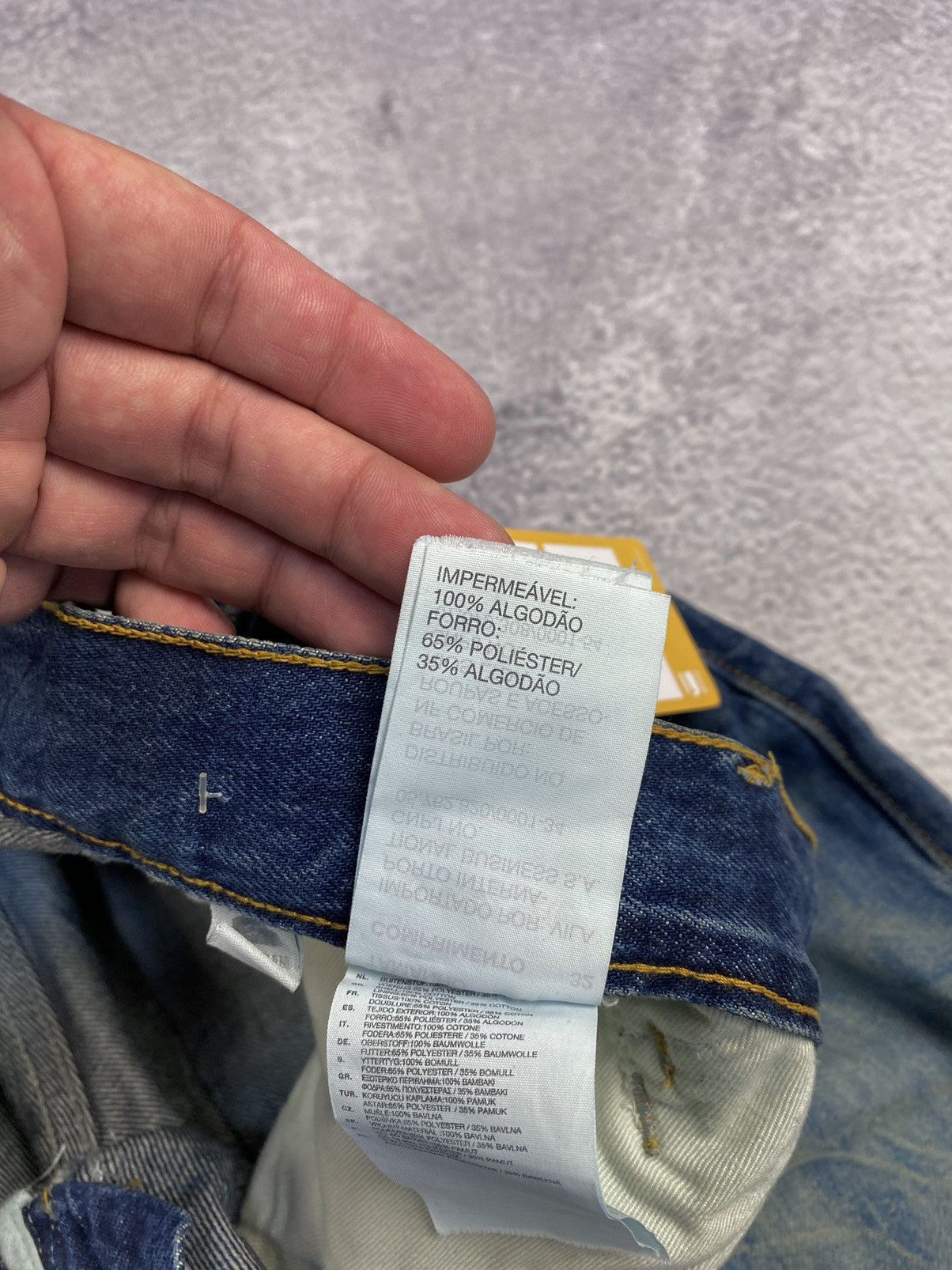 G-Star G-Star Raw Selvedge New Radar RE TP Tapered Fit Denim Jeans Size US 32 / EU 48 - 15 Thumbnail