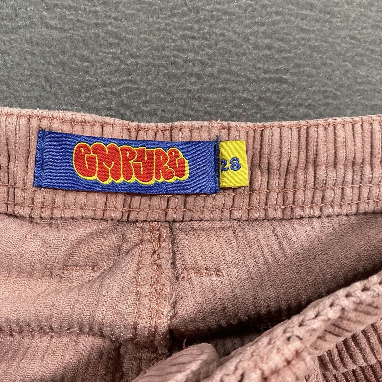 Empyre Empyre Relax Corduroy Pants Adult 28 Pink Embroidered Y2K Size US 28 / EU 44 - 5 Thumbnail