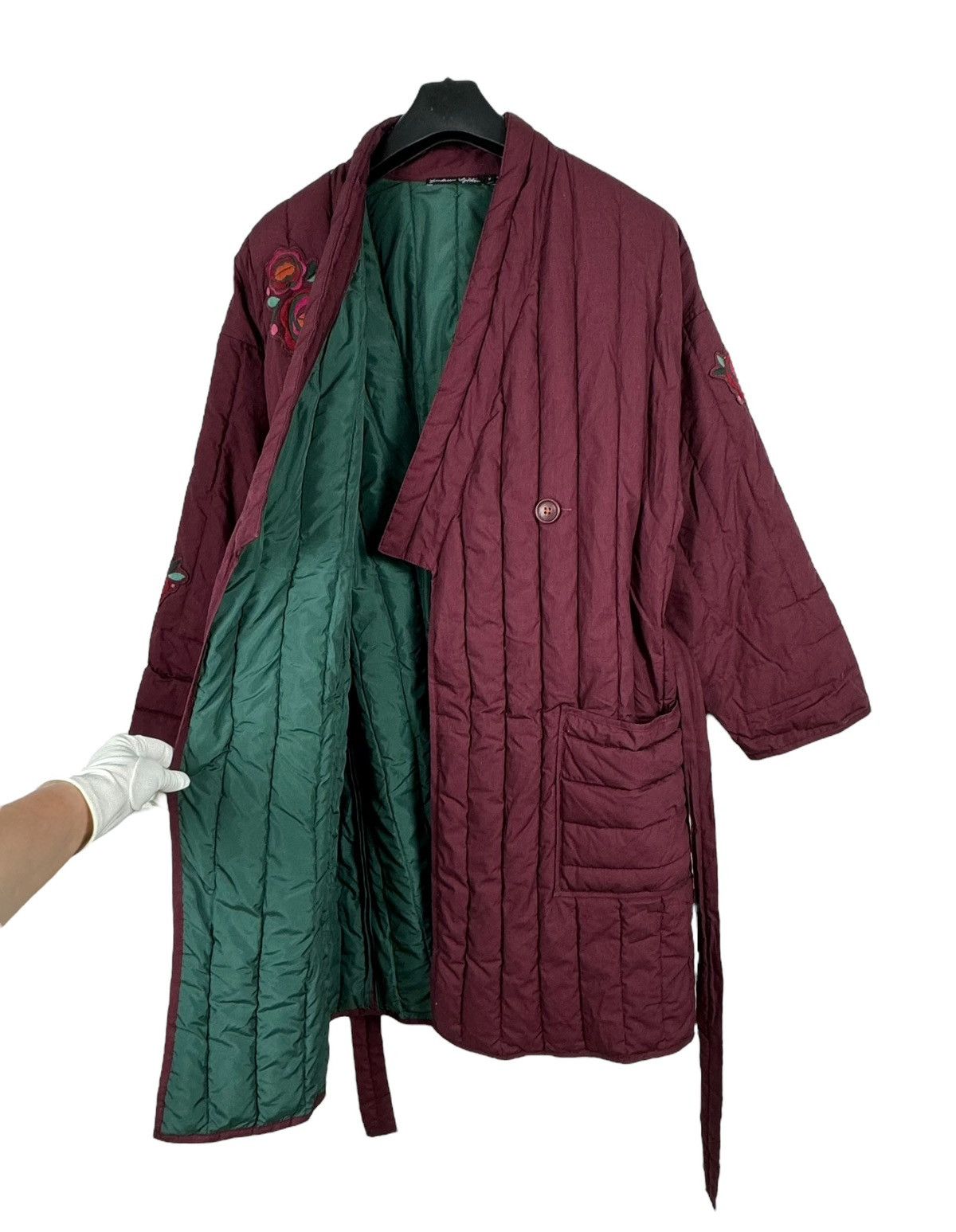 Gudrun Sjoden Gudrun Sjoden Qulted Coat Kimono Belted size M Size M / US 6-8 / IT 42-44 - 15 Thumbnail