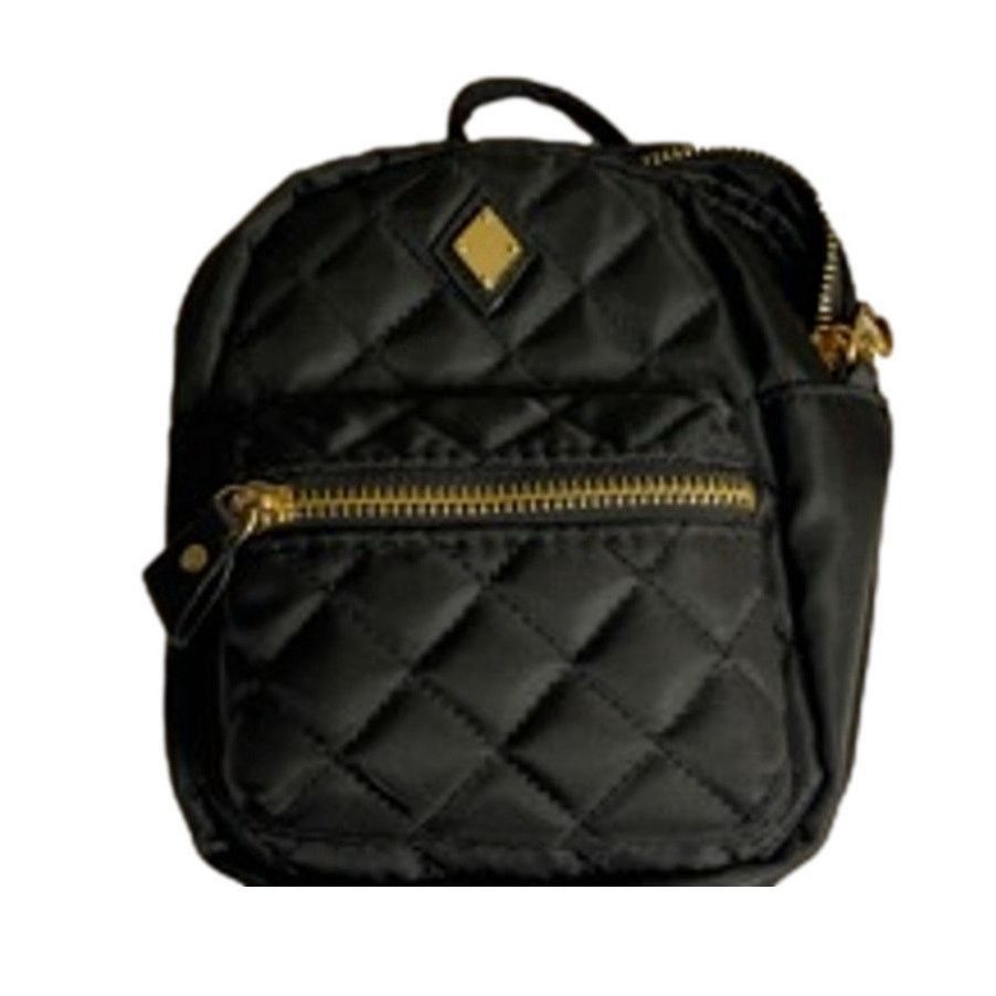 Other Y2K Streetwear Quilted Mini Backpack Crossbody Bag Black Size ONE SIZE - 3 Thumbnail