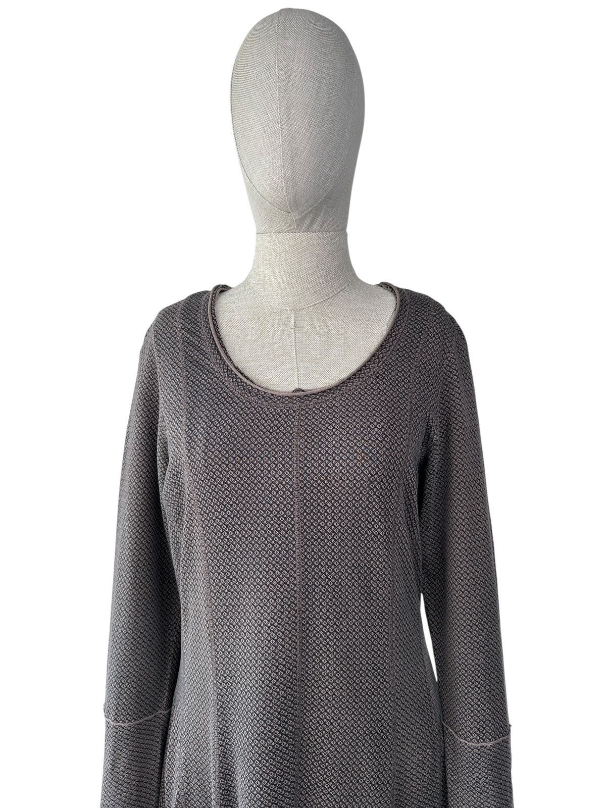 Rundholz RUNDHOLZ Avant Garde Layered Lagenlook Long Sleeve Dress Size L / US 10 / IT 46 - 4 Thumbnail