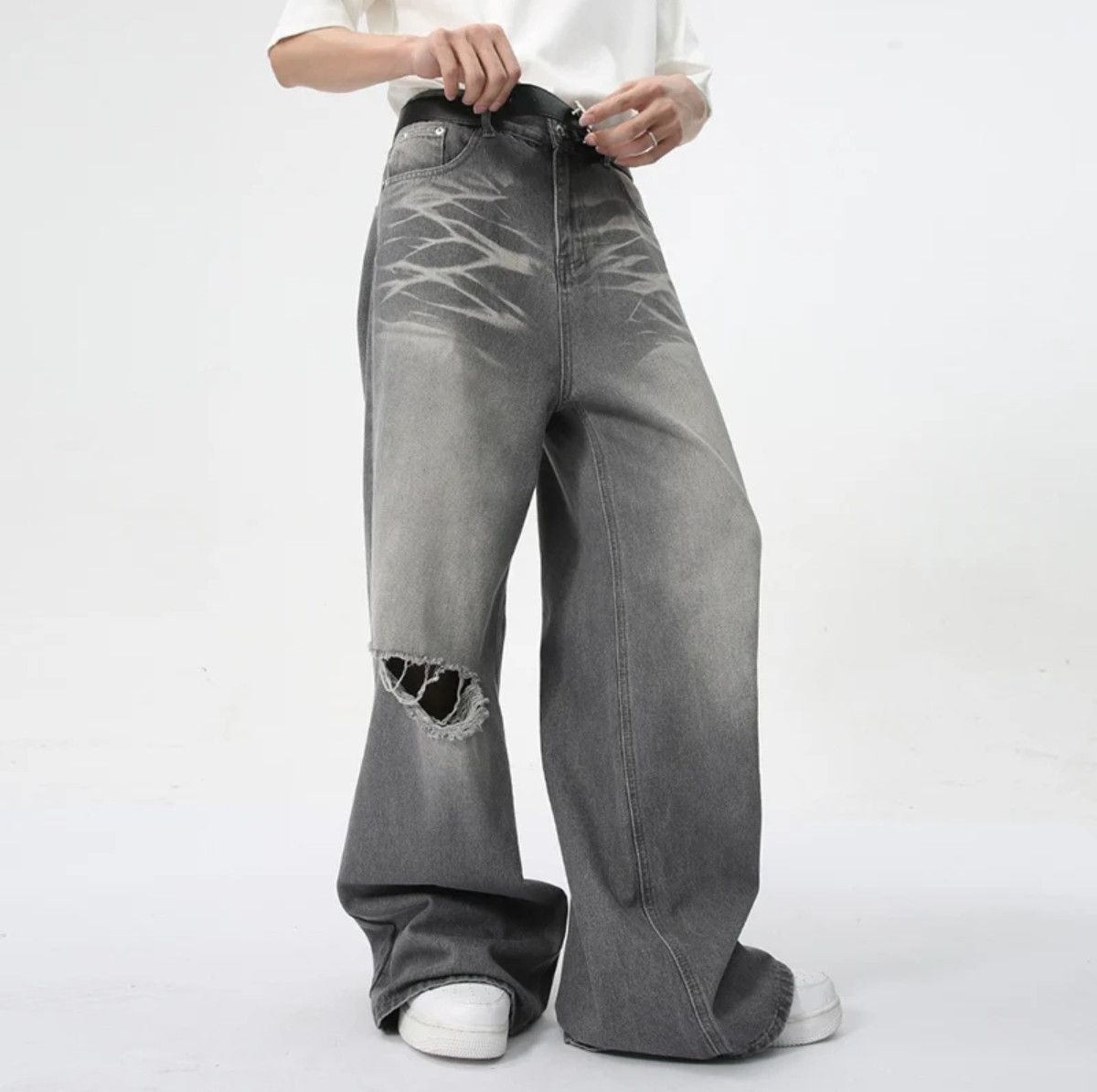 Japanese Brand × Jean Men's Wear New Jeans Straight Size US 31 - 4 Thumbnail