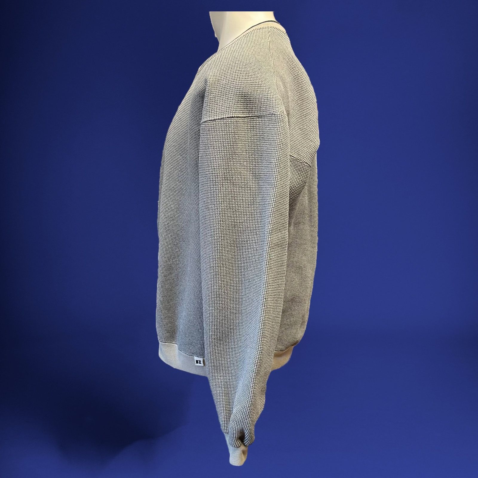 Russell Athletic 2 Russell Athletic Fleece Lined V Neck Thermal Sweater XL Size US XL / EU 56 / 4 - 6 Thumbnail