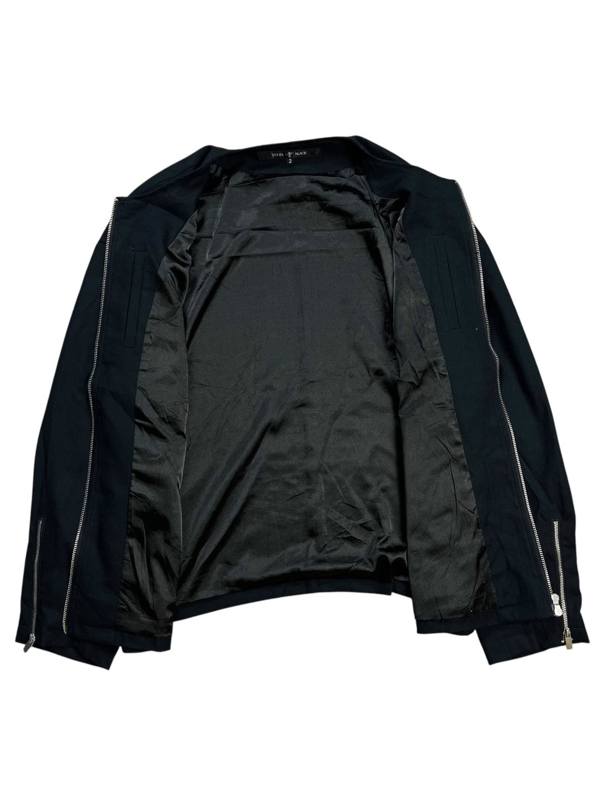 Japanese Brand 2000s No ID - Indigo Japanese Style Jacket Size US M / EU 48-50 / 2 - 2 Thumbnail