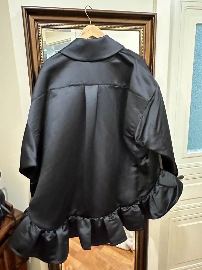 Comme des Garcons Comme Des Garcons Black hem lace jacket 2505-Nextarrow Size S / US 4 / IT 40 - 4 Thumbnail