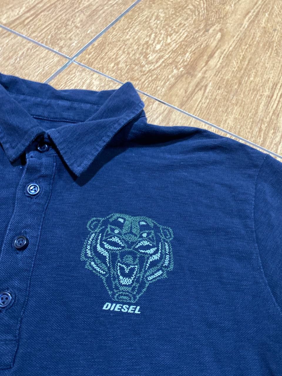 Diesel Diesel Dark Blue Classic Polo Shirt streetwear Size US XL / EU 56 / 4 - 11 Thumbnail