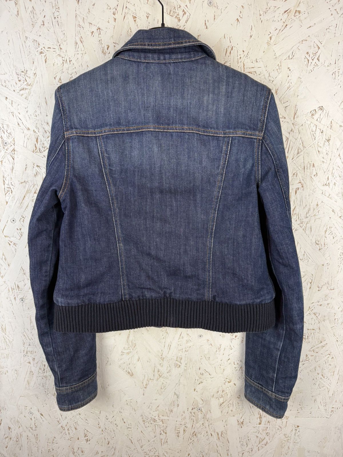 Dolce & Gabbana Dolce & Gabbana Zippered Denim Jacket In Blue Size 42 Size M / US 6-8 / IT 42-44 - 6 Thumbnail