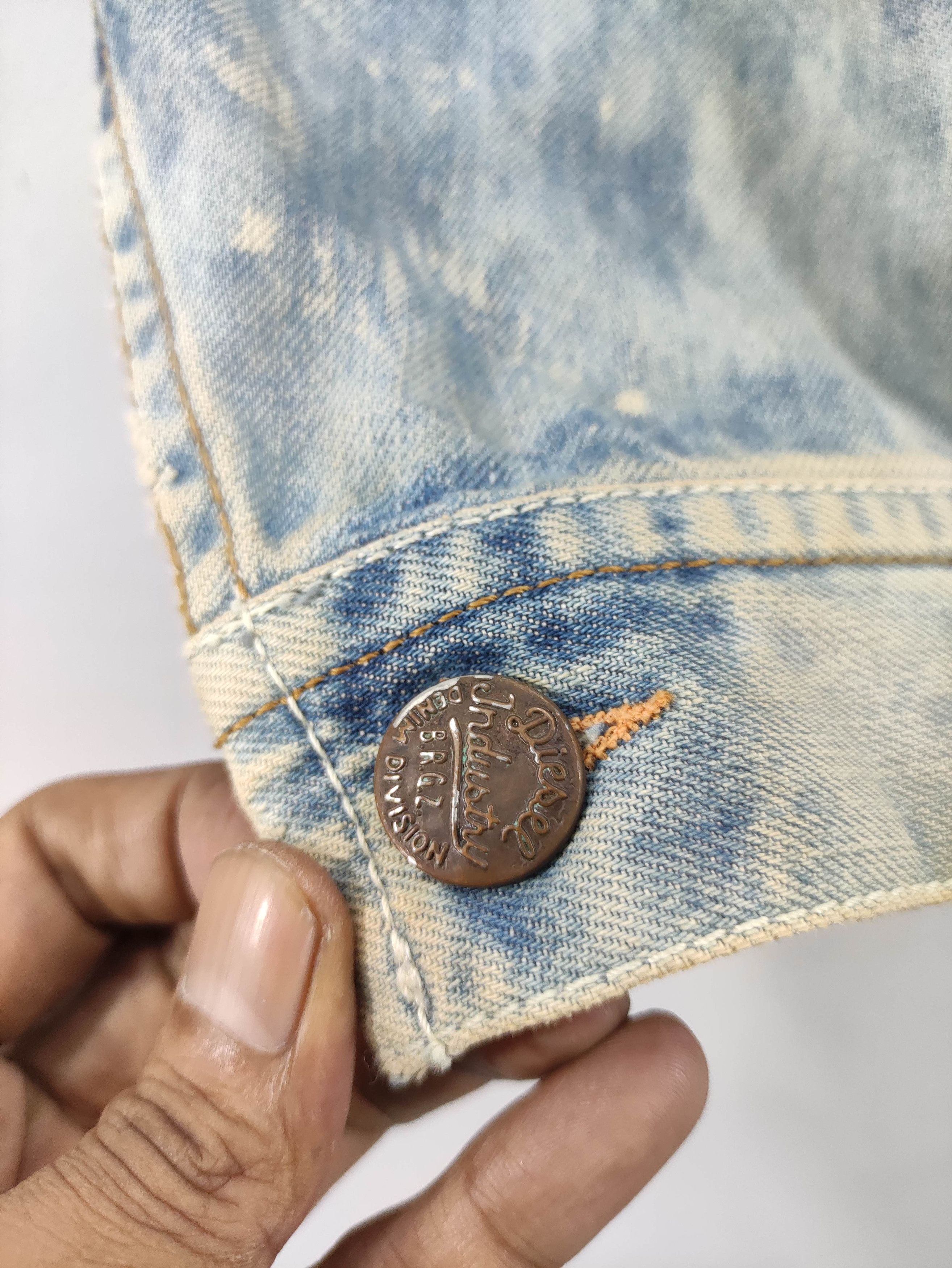 Diesel Vintage Diesel Distressed Denim Jacket Size US M / EU 48-50 / 2 - 7 Thumbnail