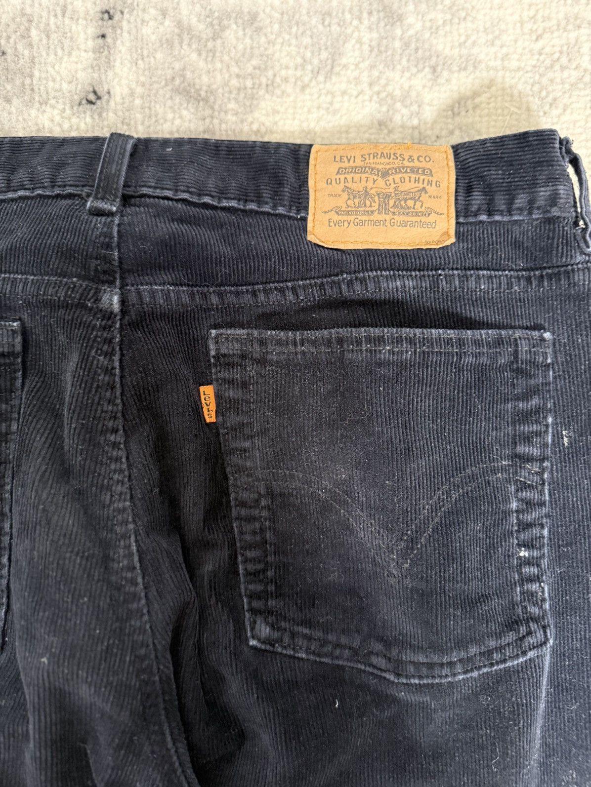 Levi's Vintage Levi's Orange Tab Corduroy Pants Size US 31 - 3 Thumbnail