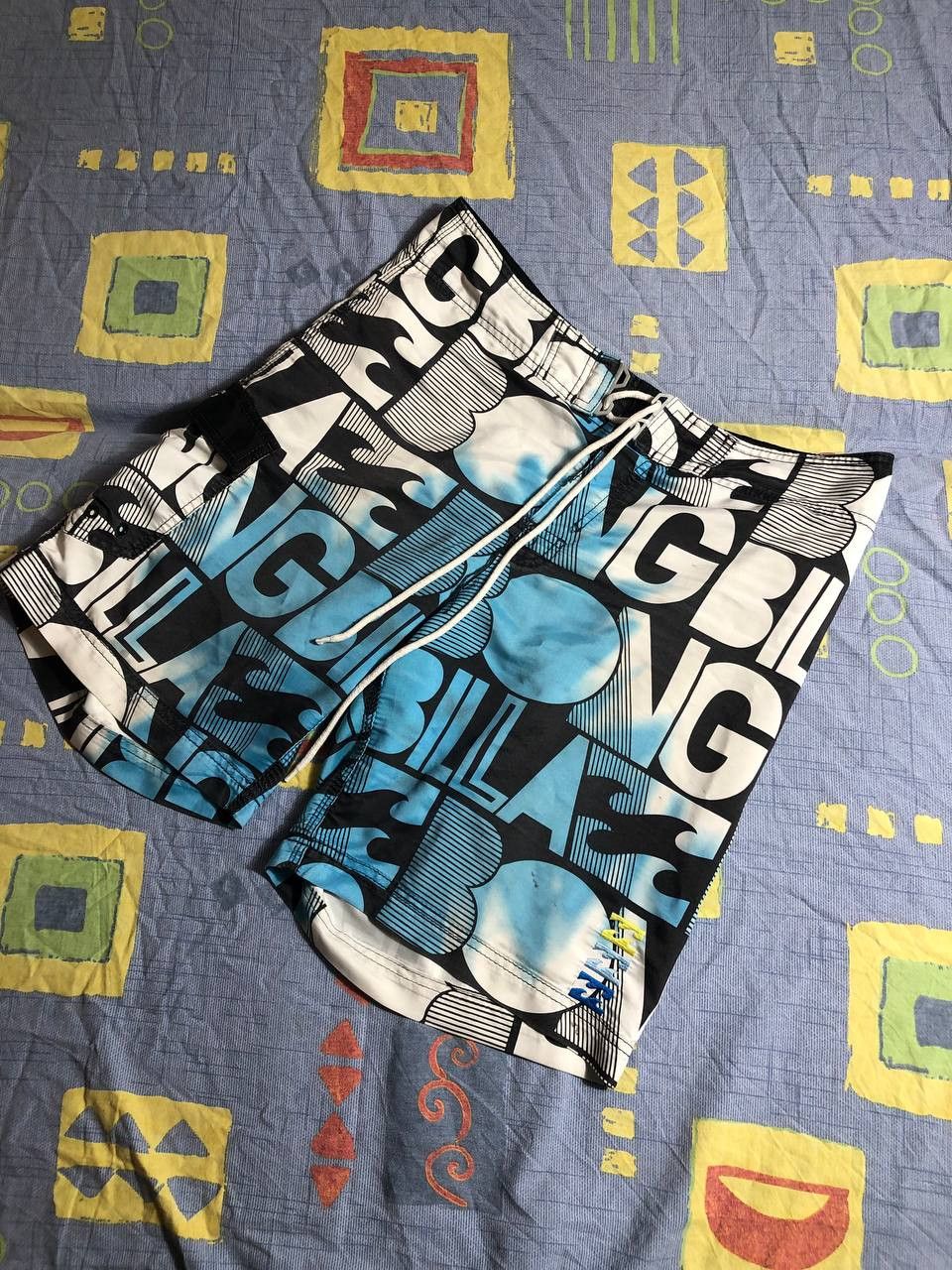 Billabong Vintage 90s Billabong shorts streetwear style Size US 34 / EU 50 - 18 Thumbnail