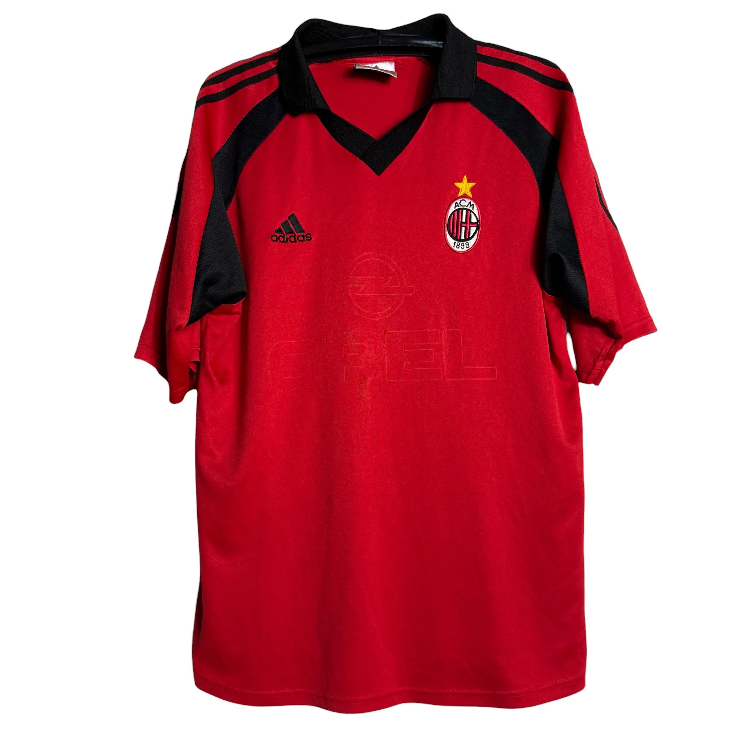 Vintage 🔥RARE🔥Vintage Adidas AC Milan FC 01-02 Home Jersey Size US XXL / EU 58 / 5 - 1 Thumbnail