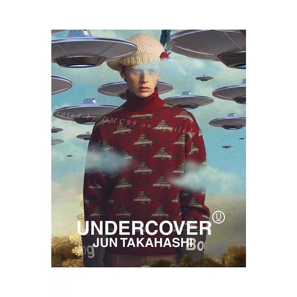 Undercover Undercover x Valentino Alien Series Printed Turtleneck Sweater Size US M / EU 48-50 / 2 - 1 Thumbnail