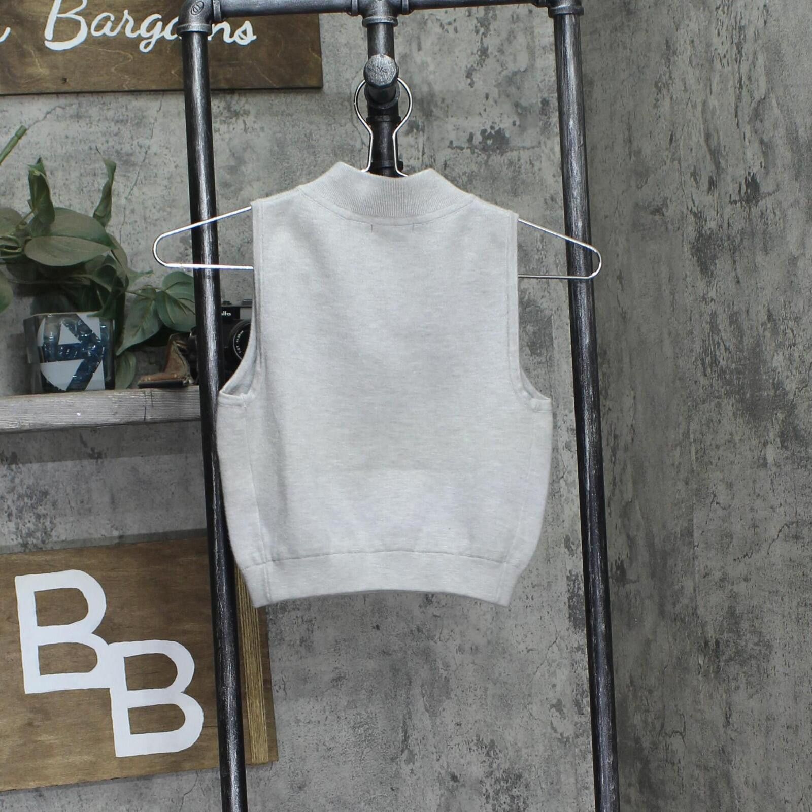 Other Nwt Wild Fable Zip Sweater Tank 91030442 Heather Gray Xs Size XS / US 0-2 / IT 36-38 - 2 Thumbnail