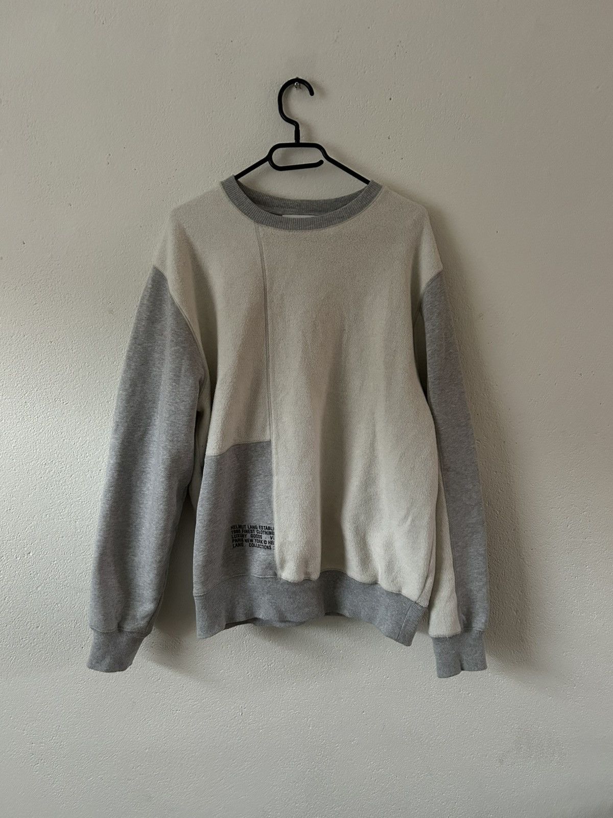 Helmut Lang Helmut lang reverse panel sweater Size US S / EU 44-46 / 1 - 1 Thumbnail