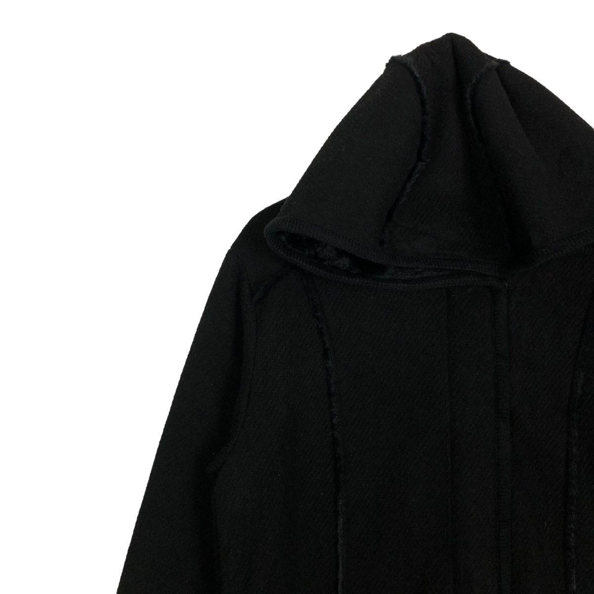 Comme Ca Ism 🔥Rich Black Iconic Wool Long Jacket Comme Ca Ism Japan Size US M / EU 48-50 / 2 - 7 Thumbnail