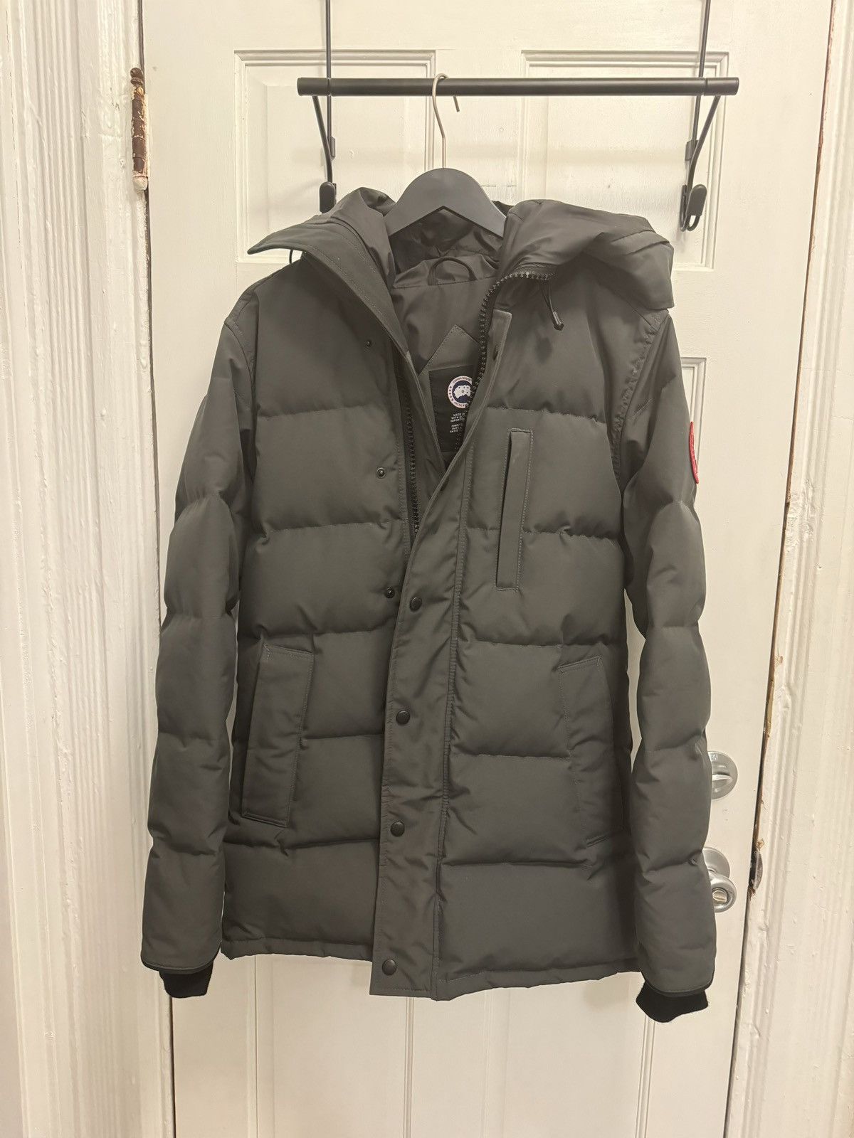 image of Canada Goose Carson Parka in Grey, Men's (Size Small)