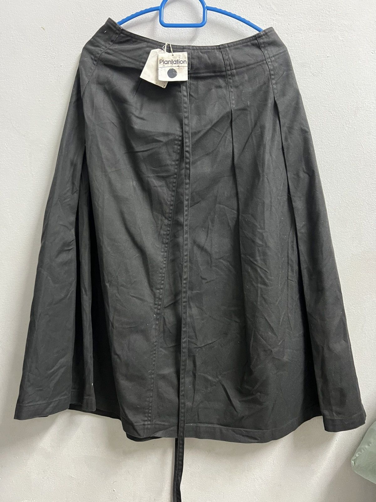 Issey Miyake PLANTATION BY ISSEY MIYAKE skirts black denim Size 26" / US 2 / IT 38 - 2 Thumbnail