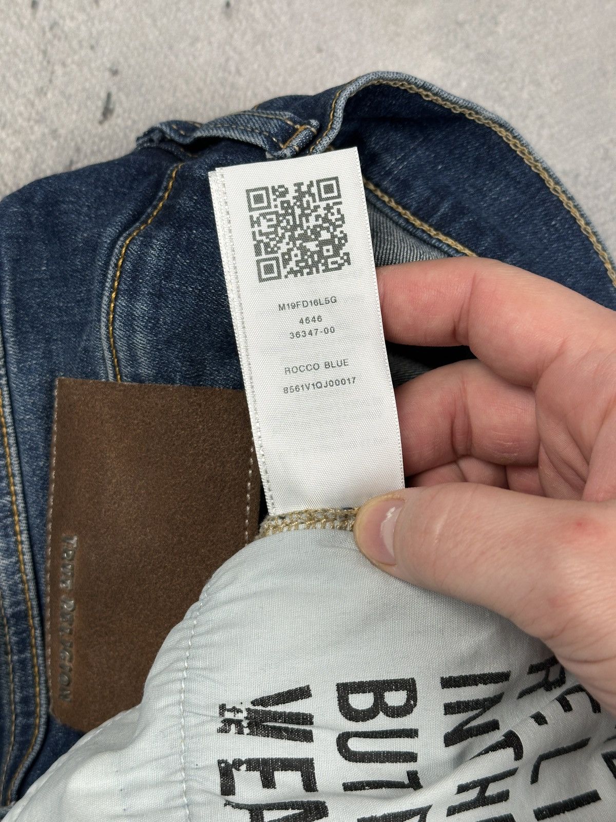 True Religion Vintage True Religion Rocco Moto Biker Jeans Rare Faded Blue Size US 32 / EU 48 - 19 Thumbnail