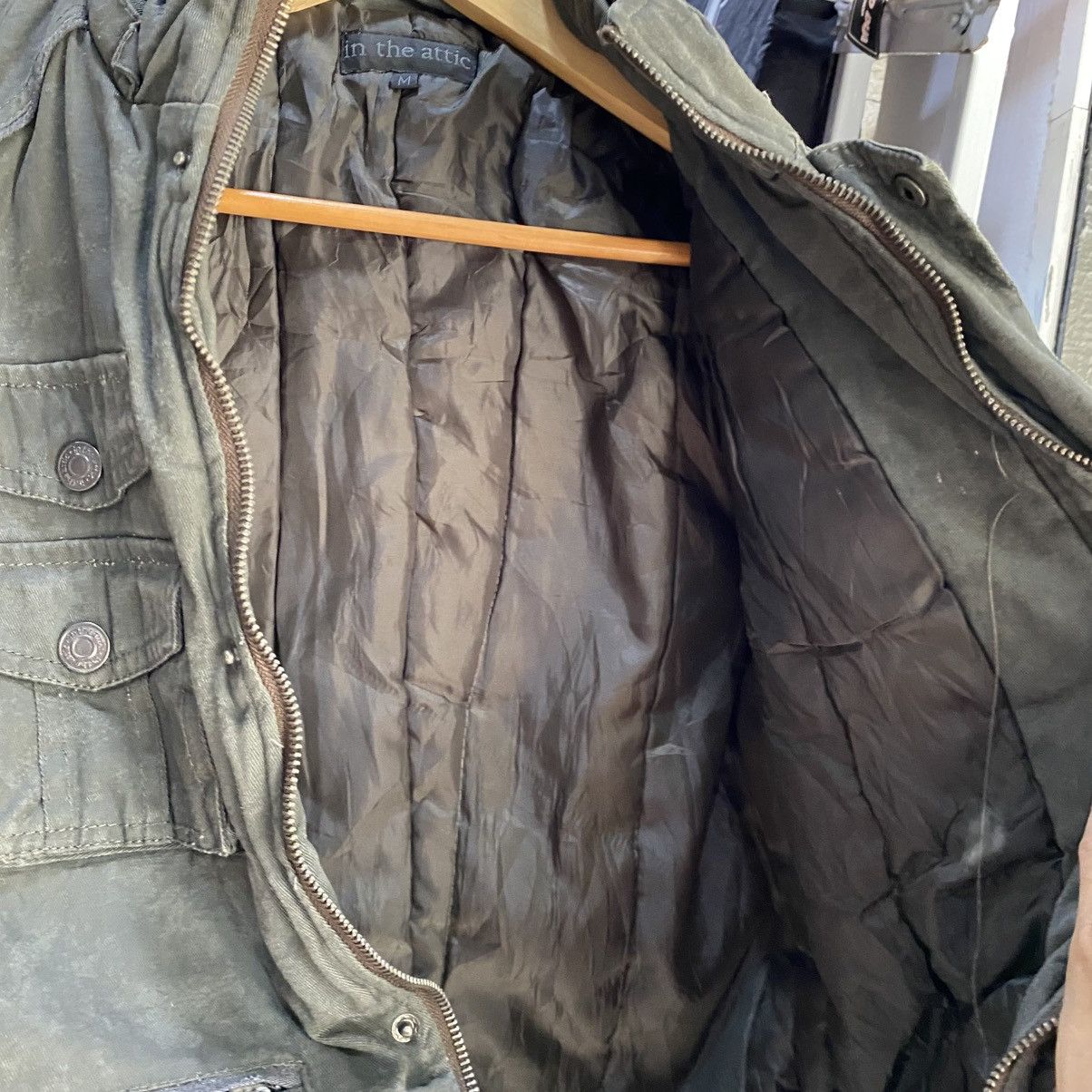 14th Addiction × KMRii × Yasuyuki Ishii Japanese~In The Attic Military Bondage Jacket Tactical Biker Size US M / EU 48-50 / 2 - 4 Thumbnail