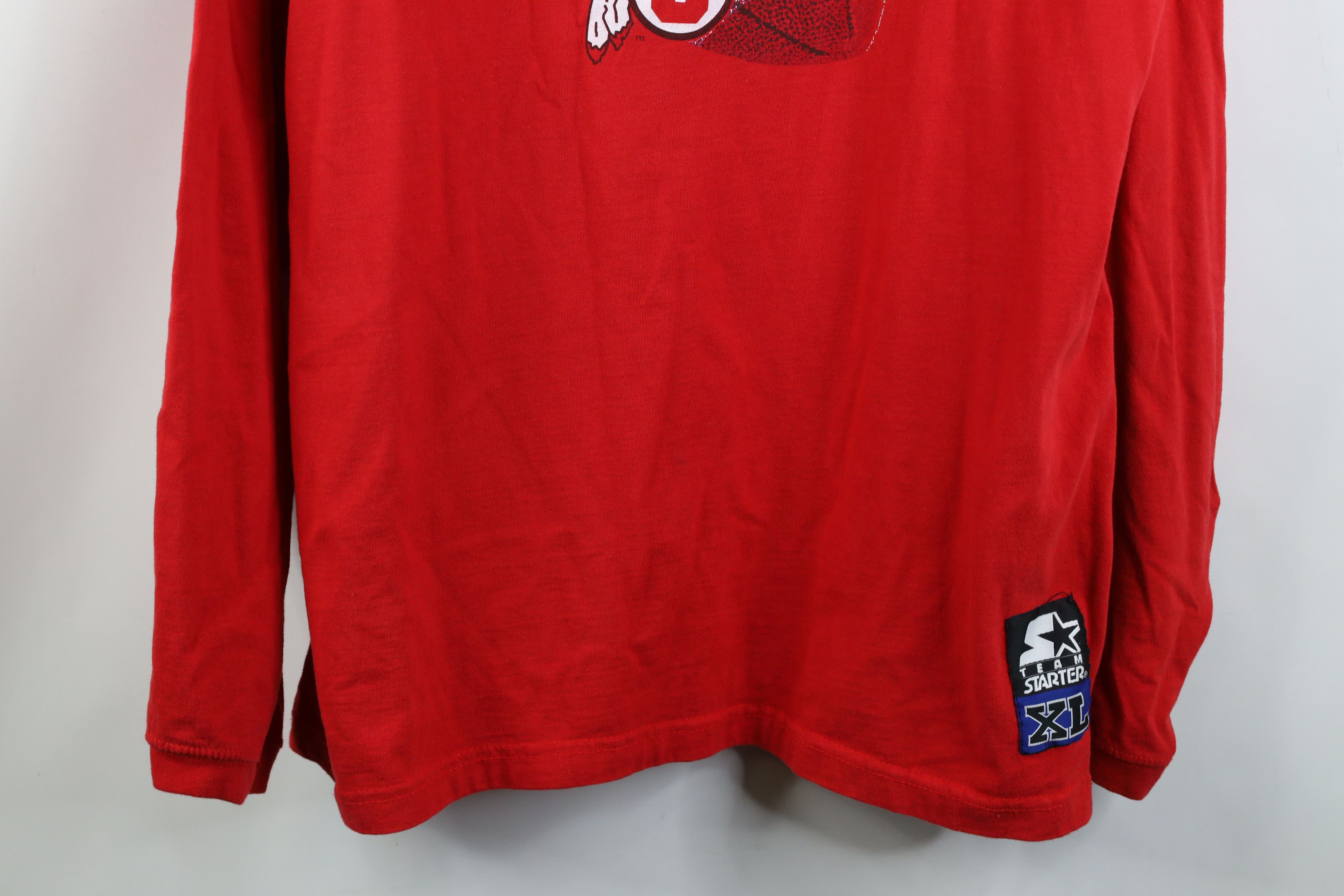 Starter Vintage Starter Bowl University of Utah Football T-Shirt Red Size US XL / EU 56 / 4 - 3 Thumbnail