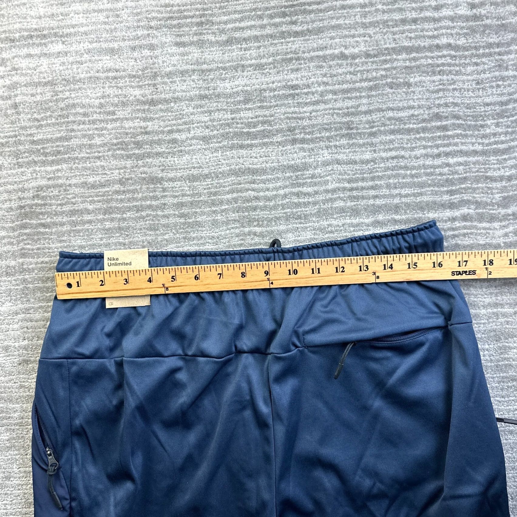 Nike Nike Pants Large Blue Sweatpants Water Repellent Versatile Gym Training Mens Size US 33 - 7 Thumbnail