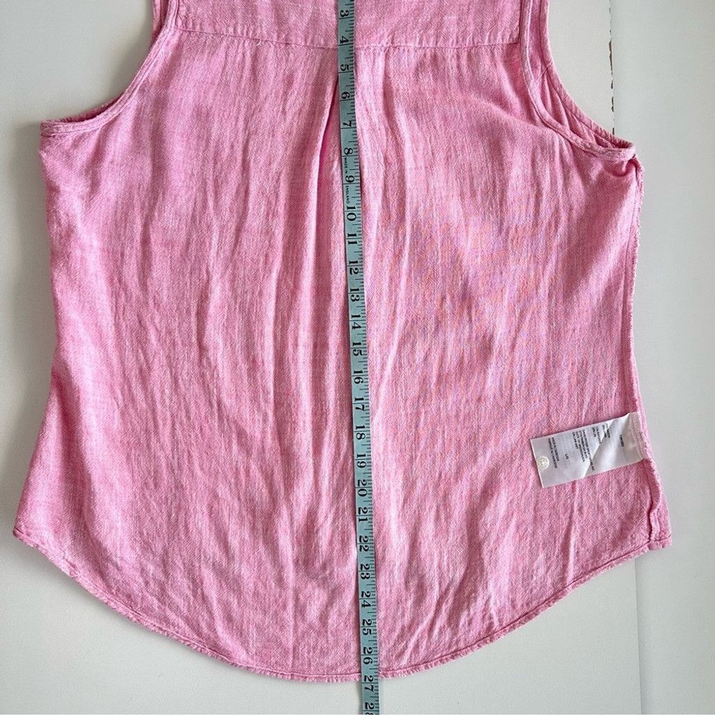 Weatherproof Weatherproof Linen Pink Shirt Size Large Button Down Shirt Size L / US 10 / IT 46 - 6 Thumbnail