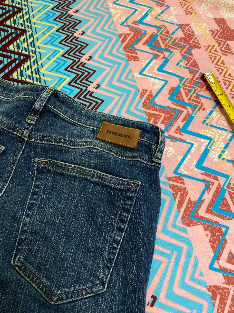Diesel blue jeans pants DIESEL BABHILA Y2K slim-skinny vintage Size 26" / US 2 / IT 38 - 17 Thumbnail