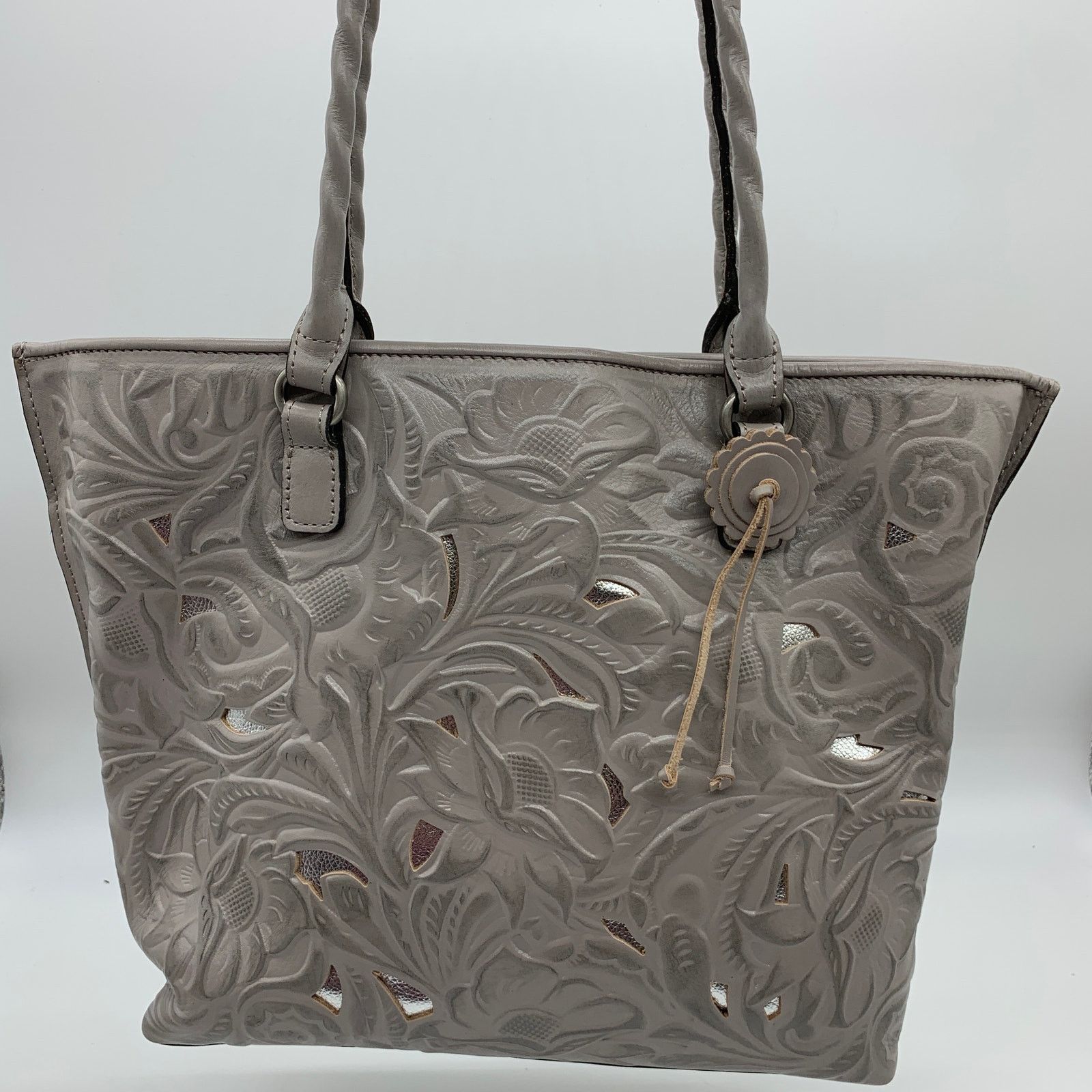 Other Patricia Nash Leather Handbags Cutout Adeline Tote Size ONE SIZE - 2 Thumbnail
