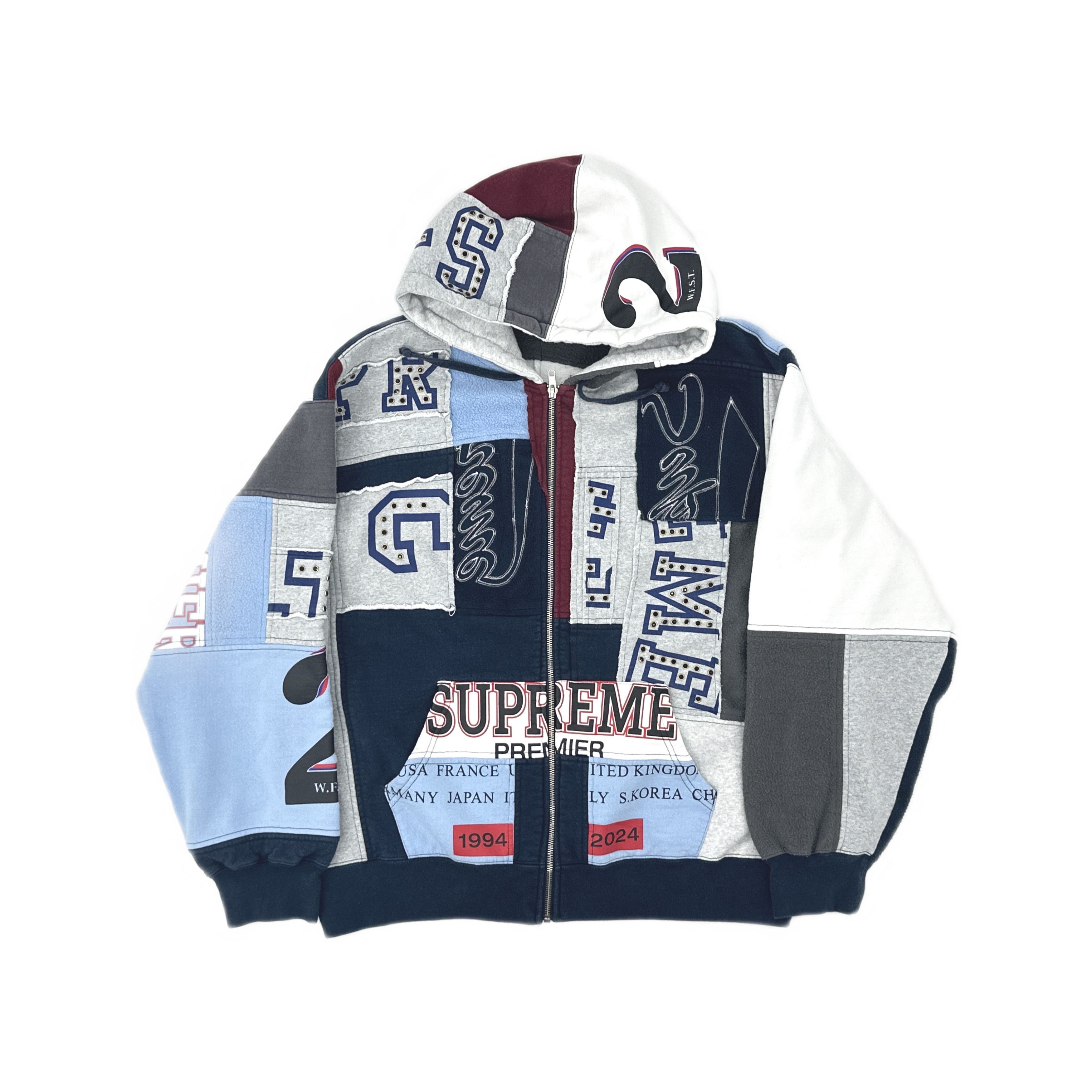 Supreme Supreme divine zip up hoodie | Grailed
