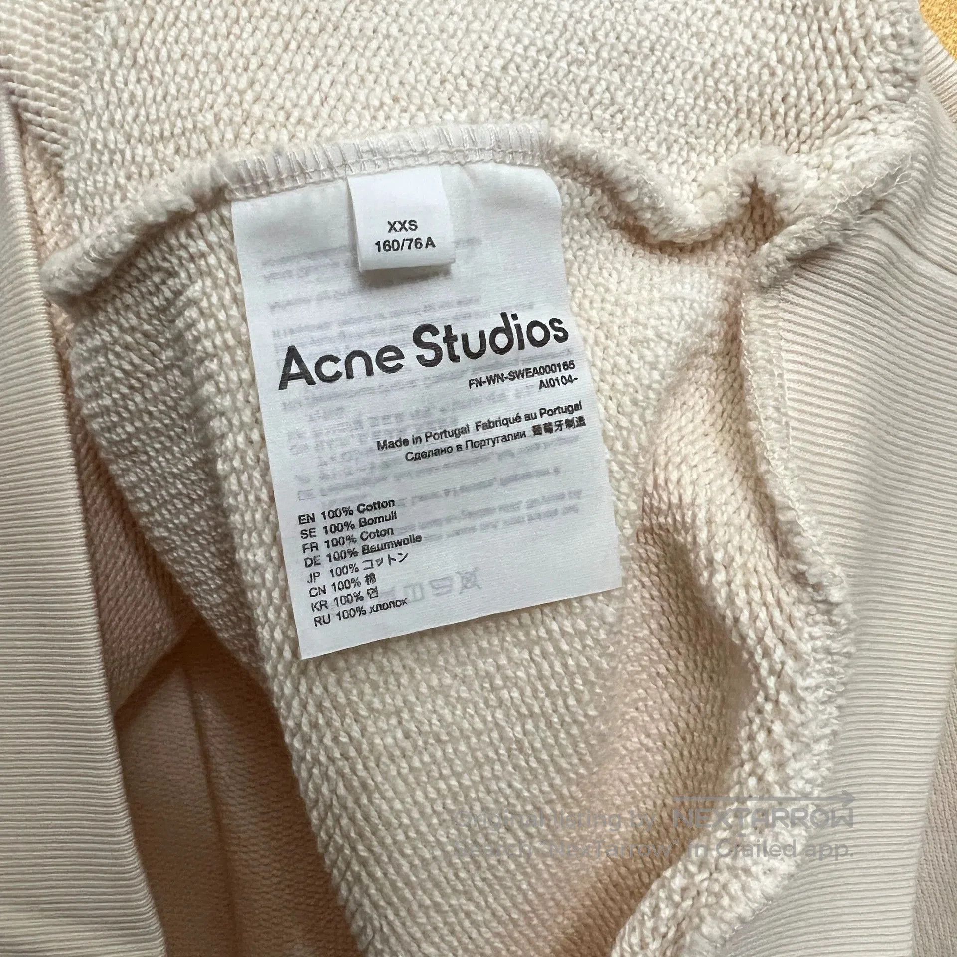 Acne Studios Acne Studios Vintage Print Sweatshirt. Size US XXS / EU 40 - 5 Thumbnail