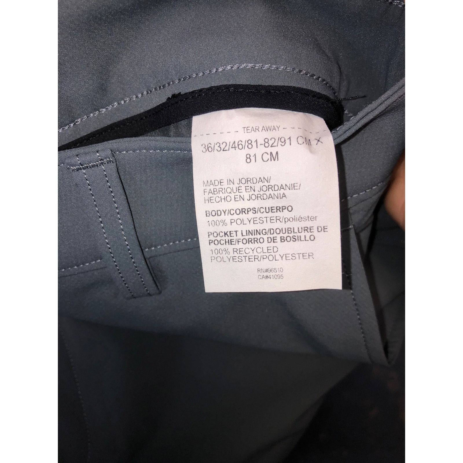 Under Armour Mens gray under armour dress pants Size US 36 / EU 52 - 3 Thumbnail