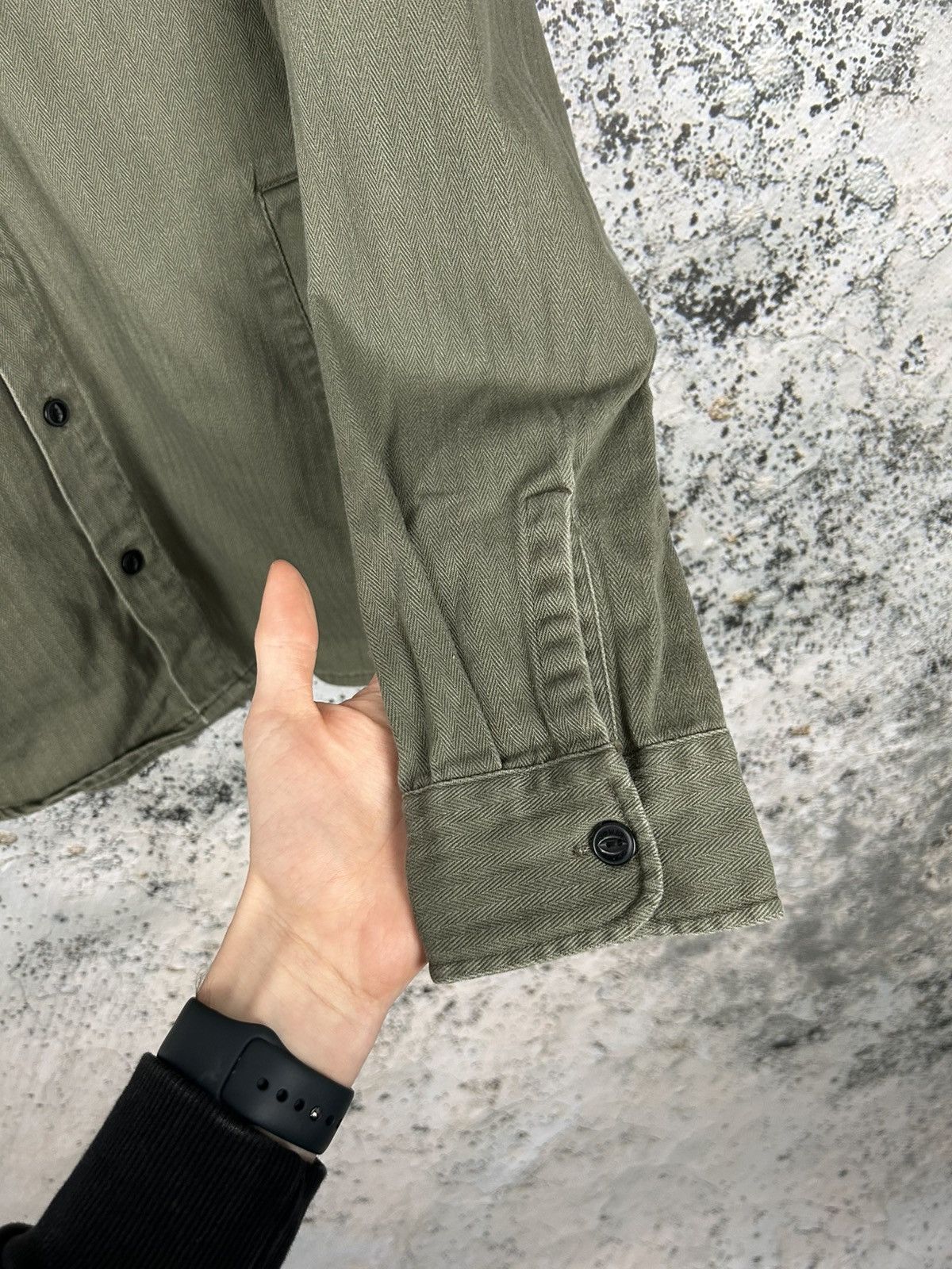 Edwin Edwin Tokyo Japanese Military Shirt Avant Garde Grunge Size US L / EU 52-54 / 3 - 4 Thumbnail