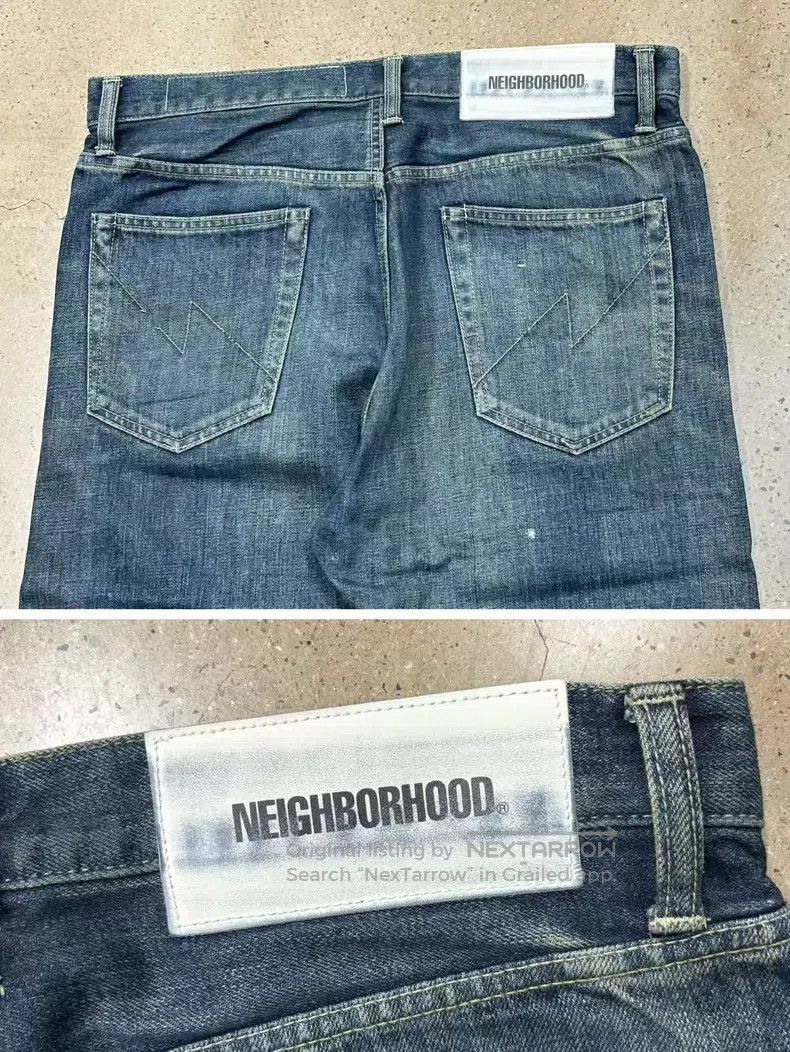 Neighborhood Neighborhood size M Basic Washed Denim Pants Size US 27 - 7 Thumbnail