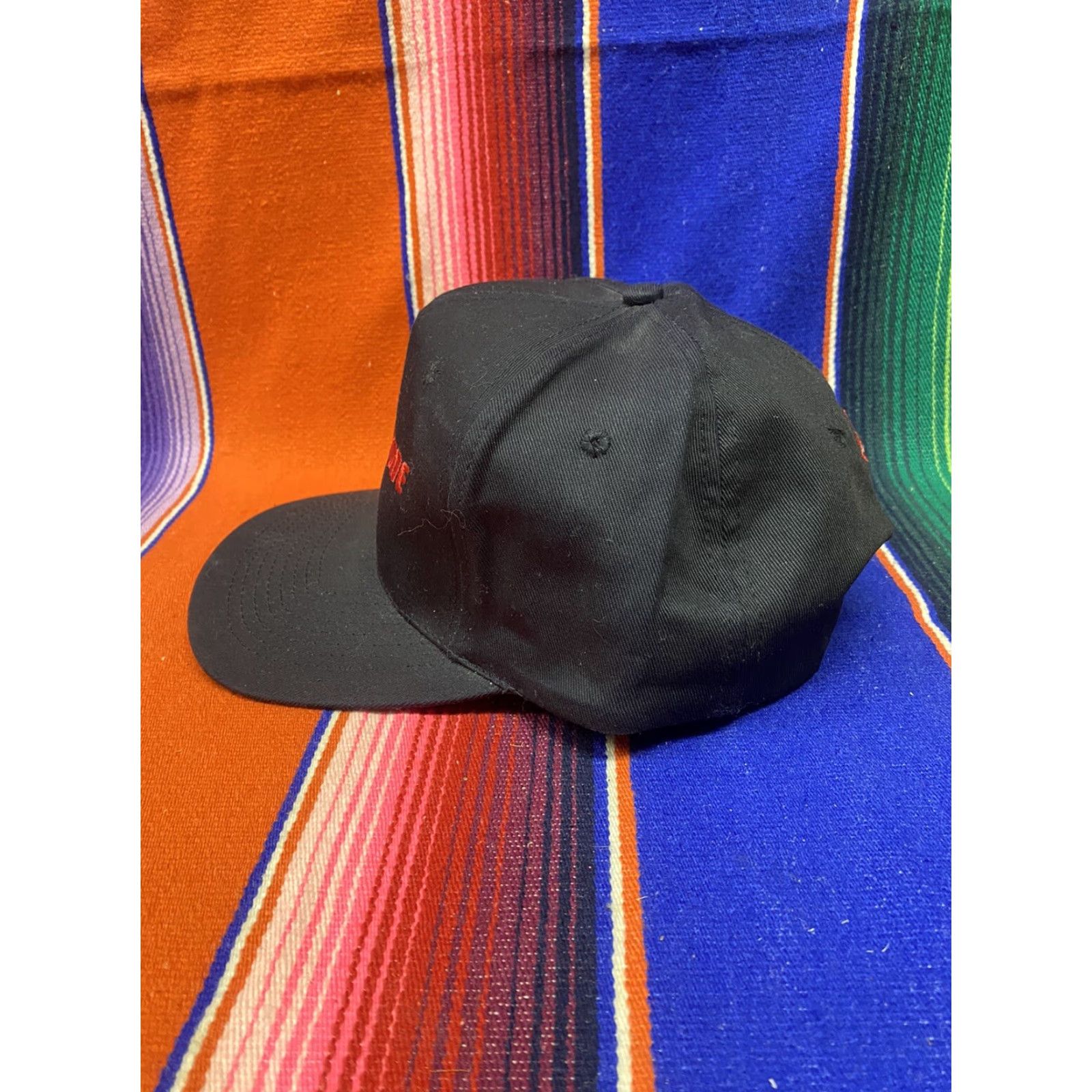 Vintage VINTAGE KC Brand Snapback Trucker Hat Black Adjustable Men One Size Hat Size ONE SIZE - 2 Thumbnail