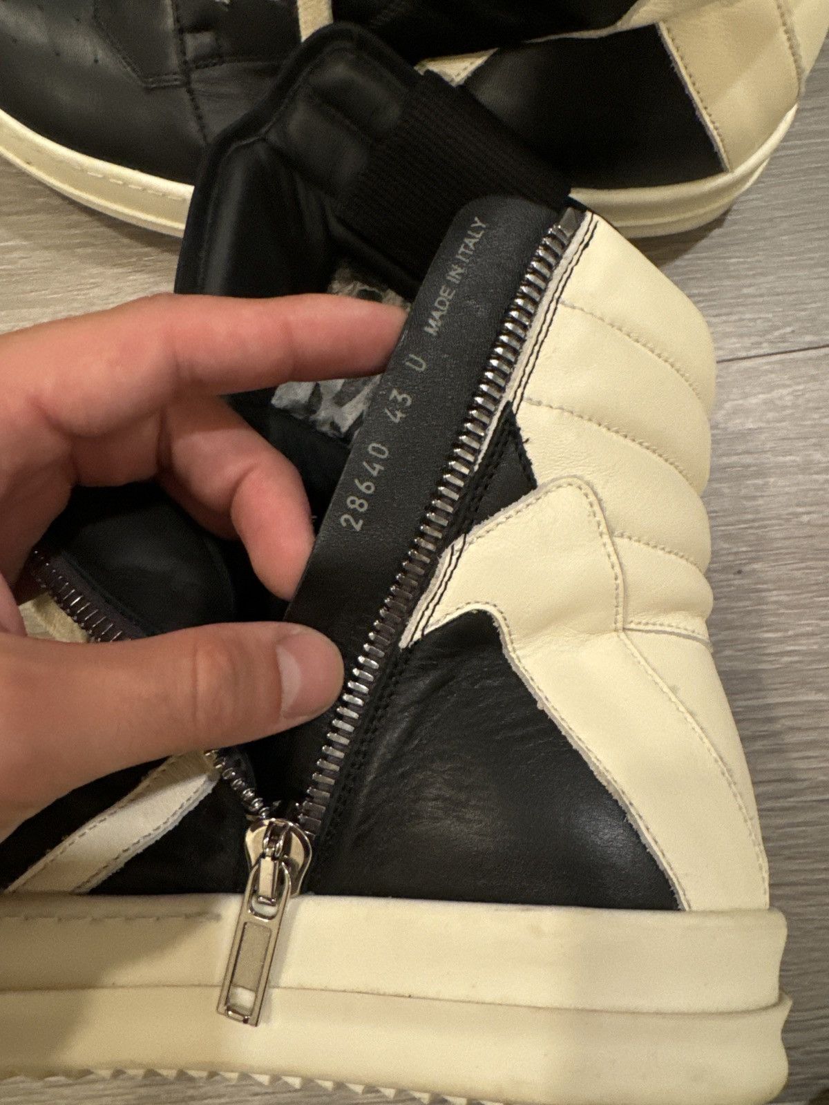 Rick Owens Rick Owens Geobasket Size US 10 / EU 43 - 12 Thumbnail