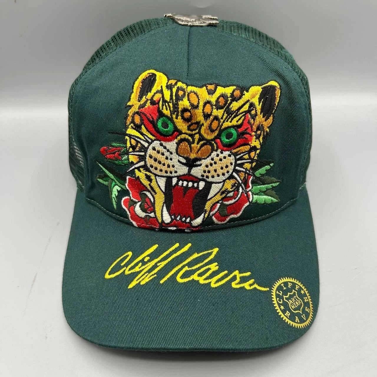 Other Vintage Cliff Raven Ed Hardy Japanese tattoo Snap back 90s Size ONE SIZE - 1 Thumbnail