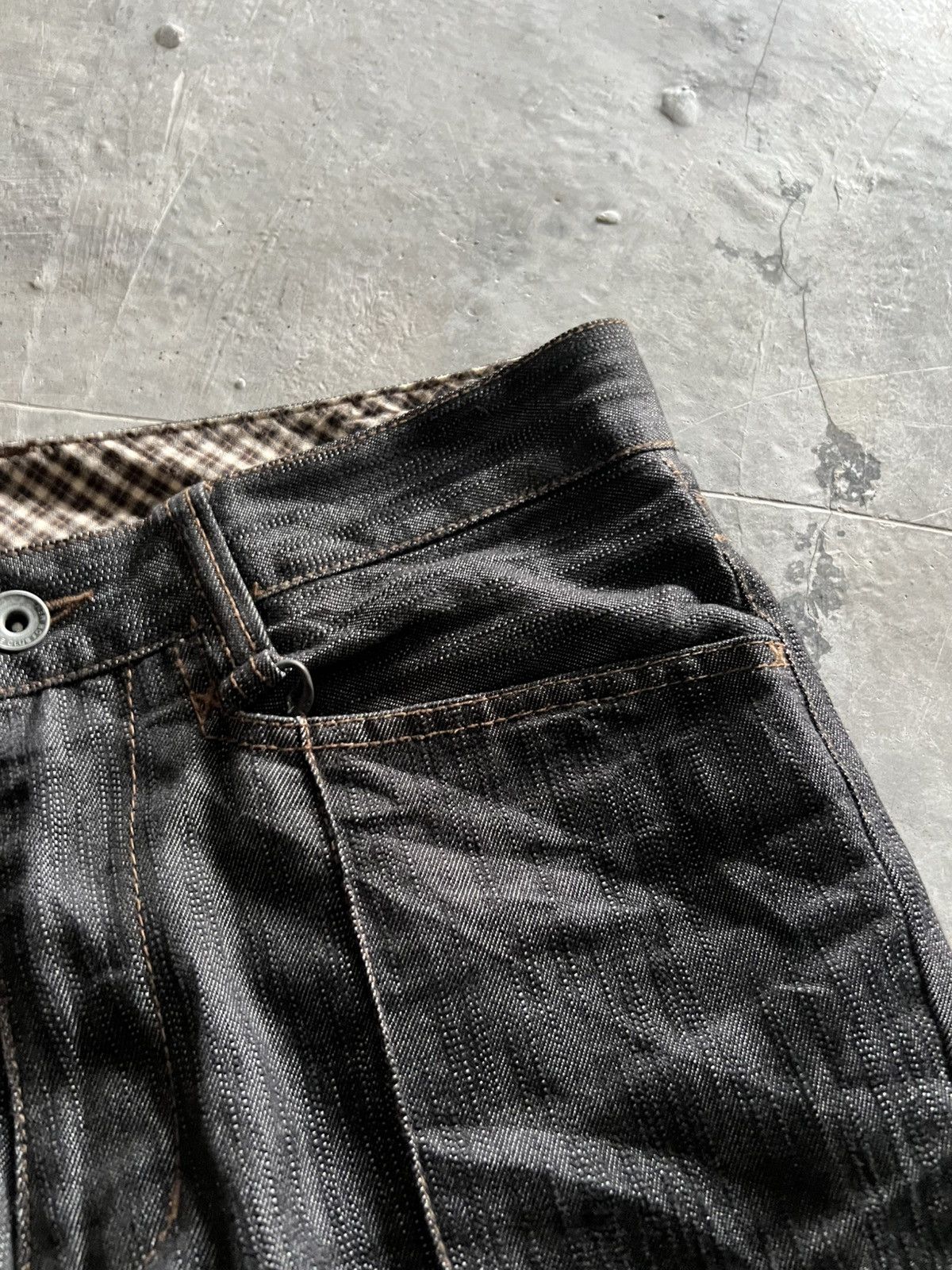 If Six Was Nine flare pleated nicole club for men denim rare design Size US 29 - 8 Thumbnail