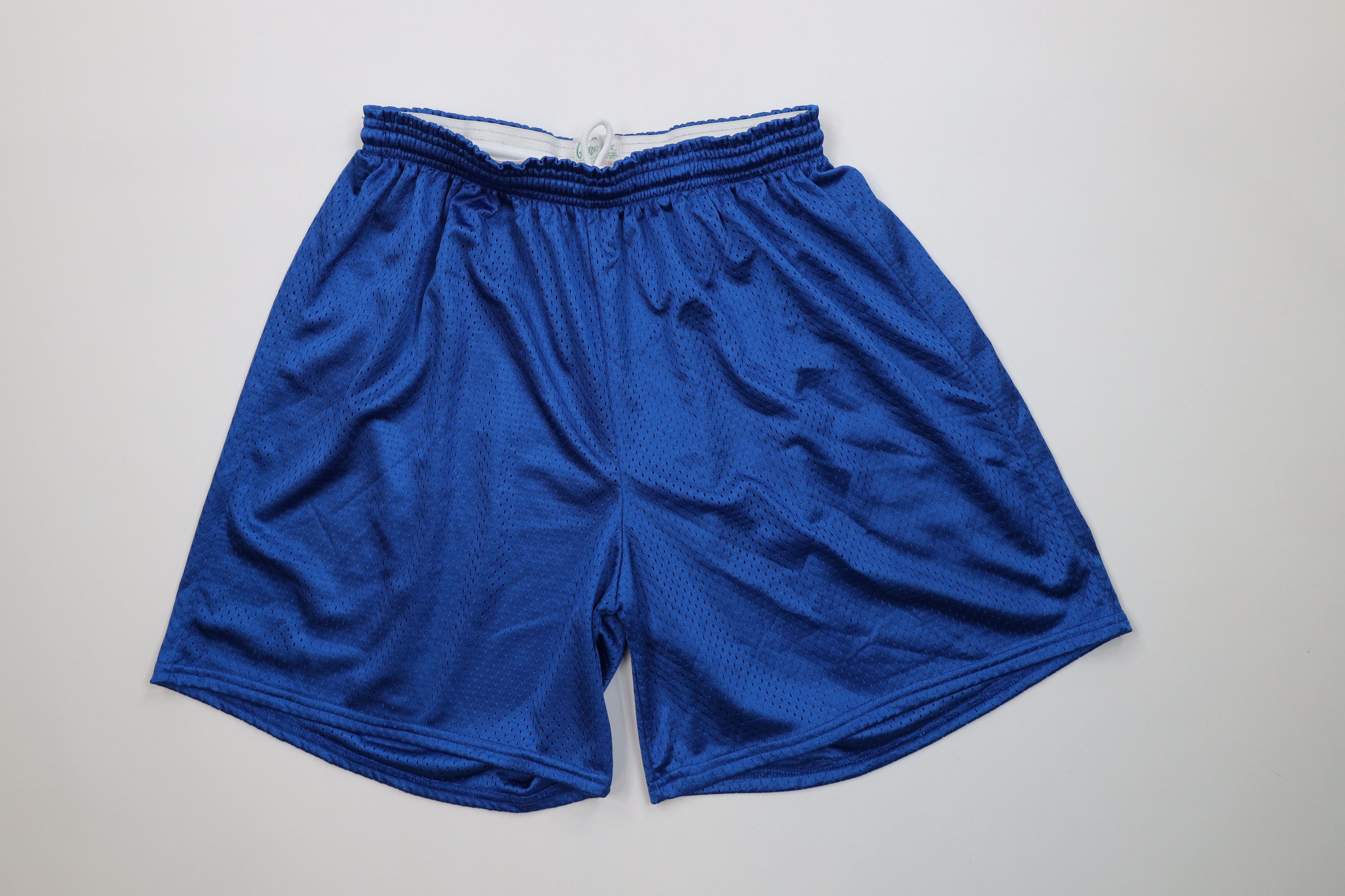 Vintage Vintage 90s Streetwear Polyester Above Knee Mesh Shorts USA Size US 34 / EU 50 - 1 Thumbnail