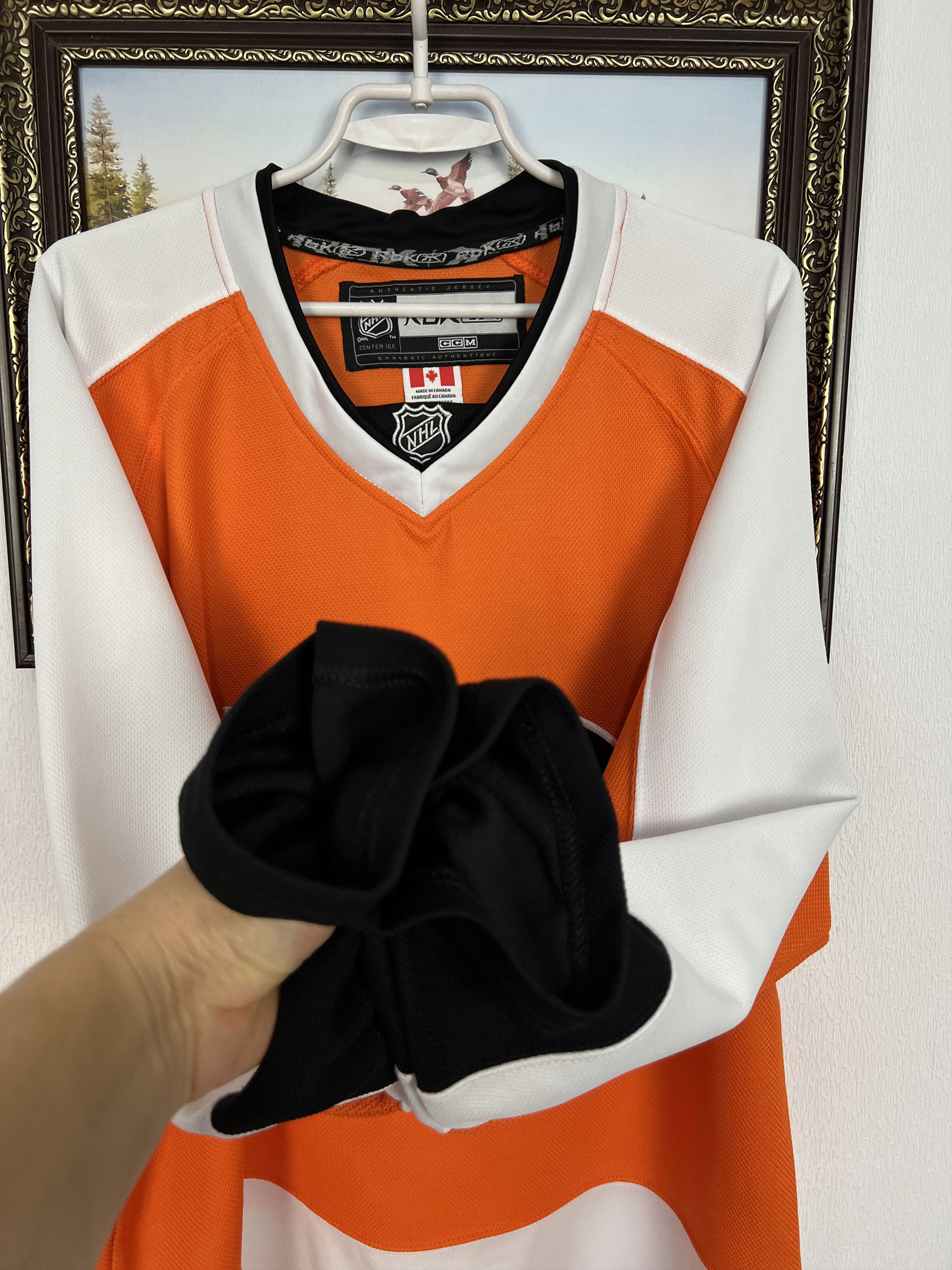 Reebok Reebok Philadelphia Flyers NHL Hockey Jersey Trikot Shirt Size US XL / EU 56 / 4 - 5 Thumbnail