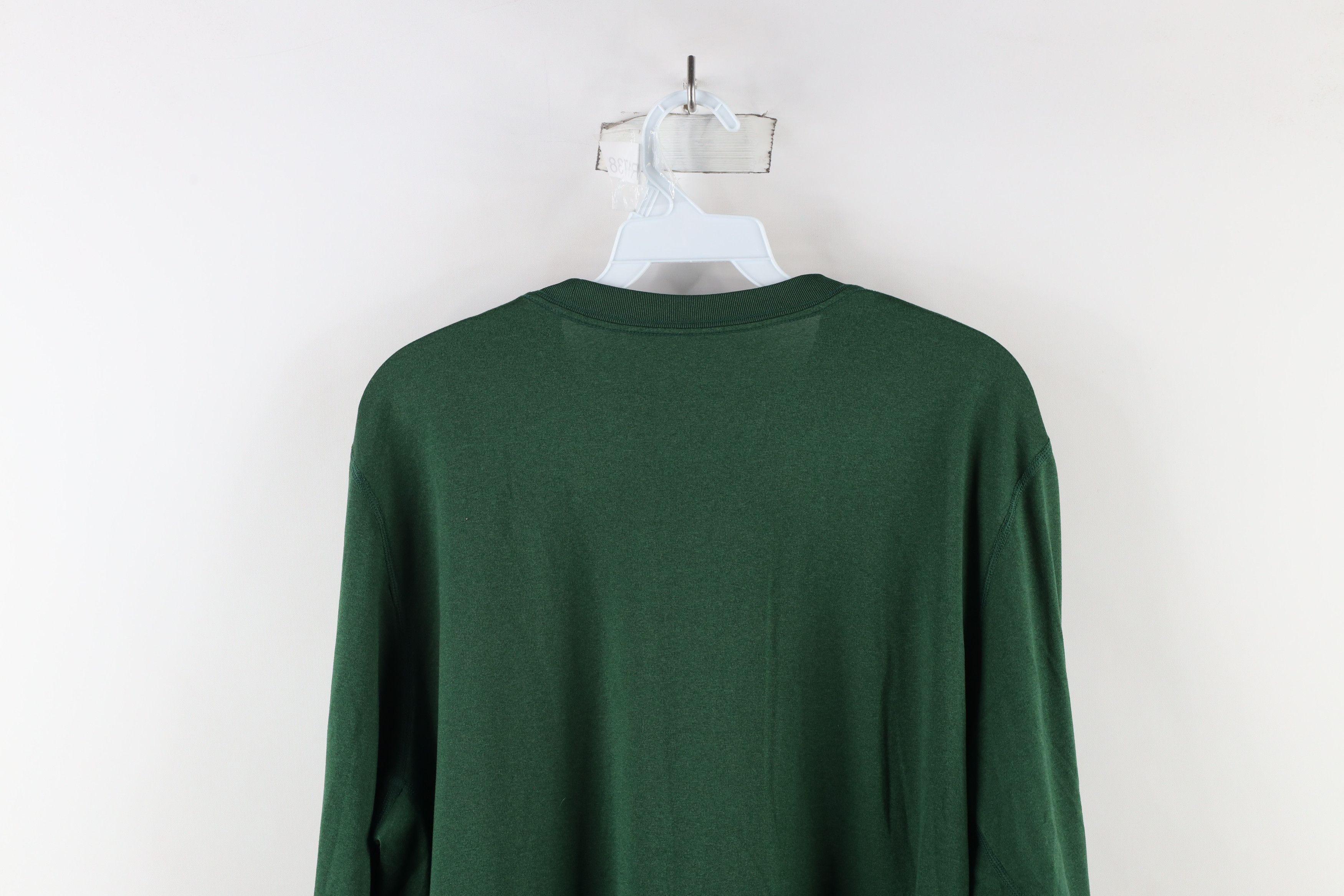 Nike × Vintage Nike University of Hurricanes Football Long Sleeve T-Shirt Size US L / EU 52-54 / 3 - 10 Thumbnail
