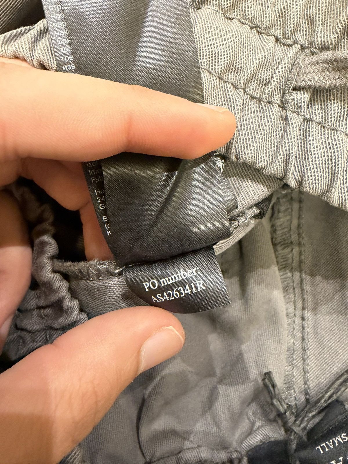 Allsaints Allsaints Hanbury Grey Trousers Size US 30 / EU 46 - 7 Thumbnail