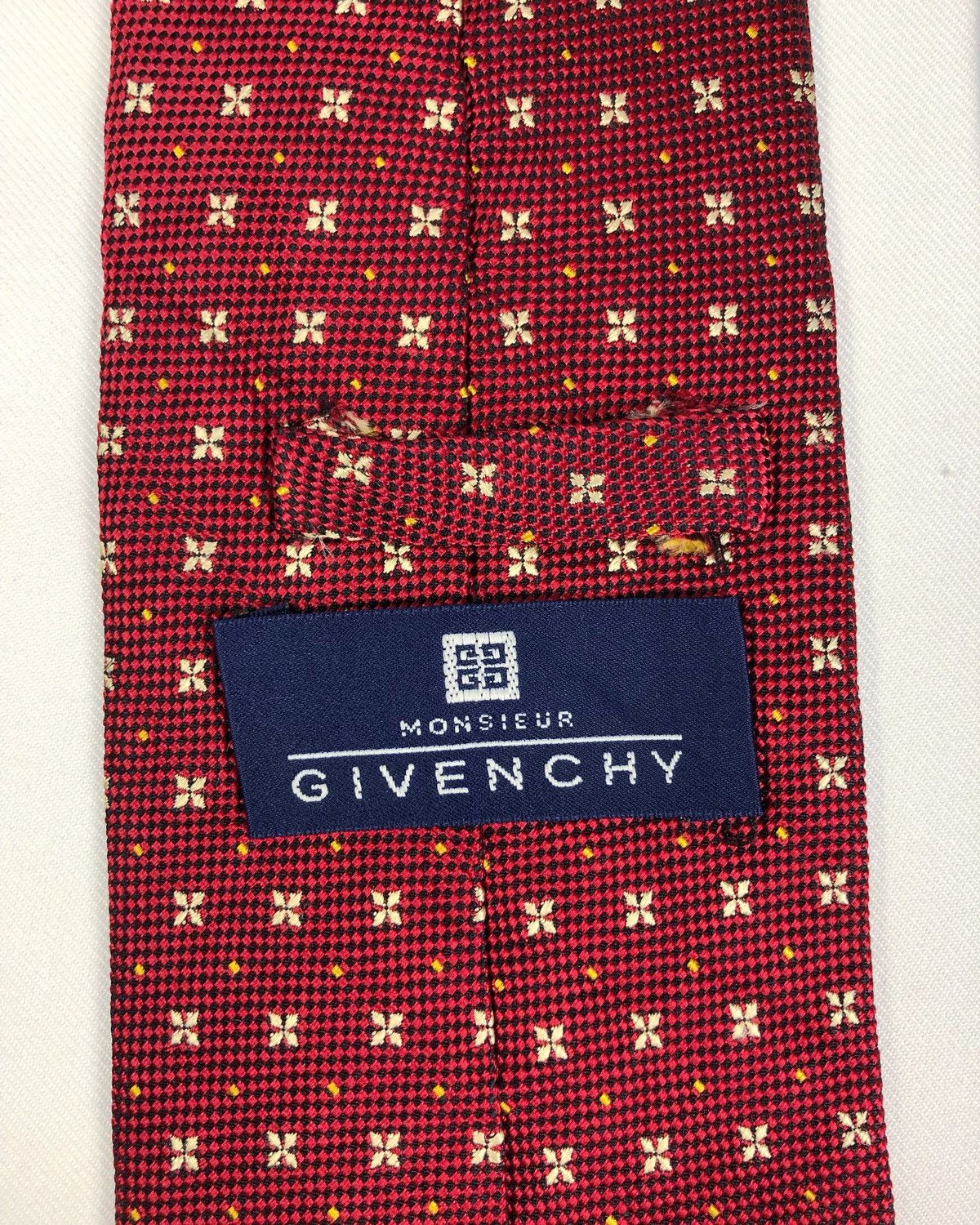 Givenchy Rare Givenchy Silk Tie Made in France Size ONE SIZE - 6 Thumbnail