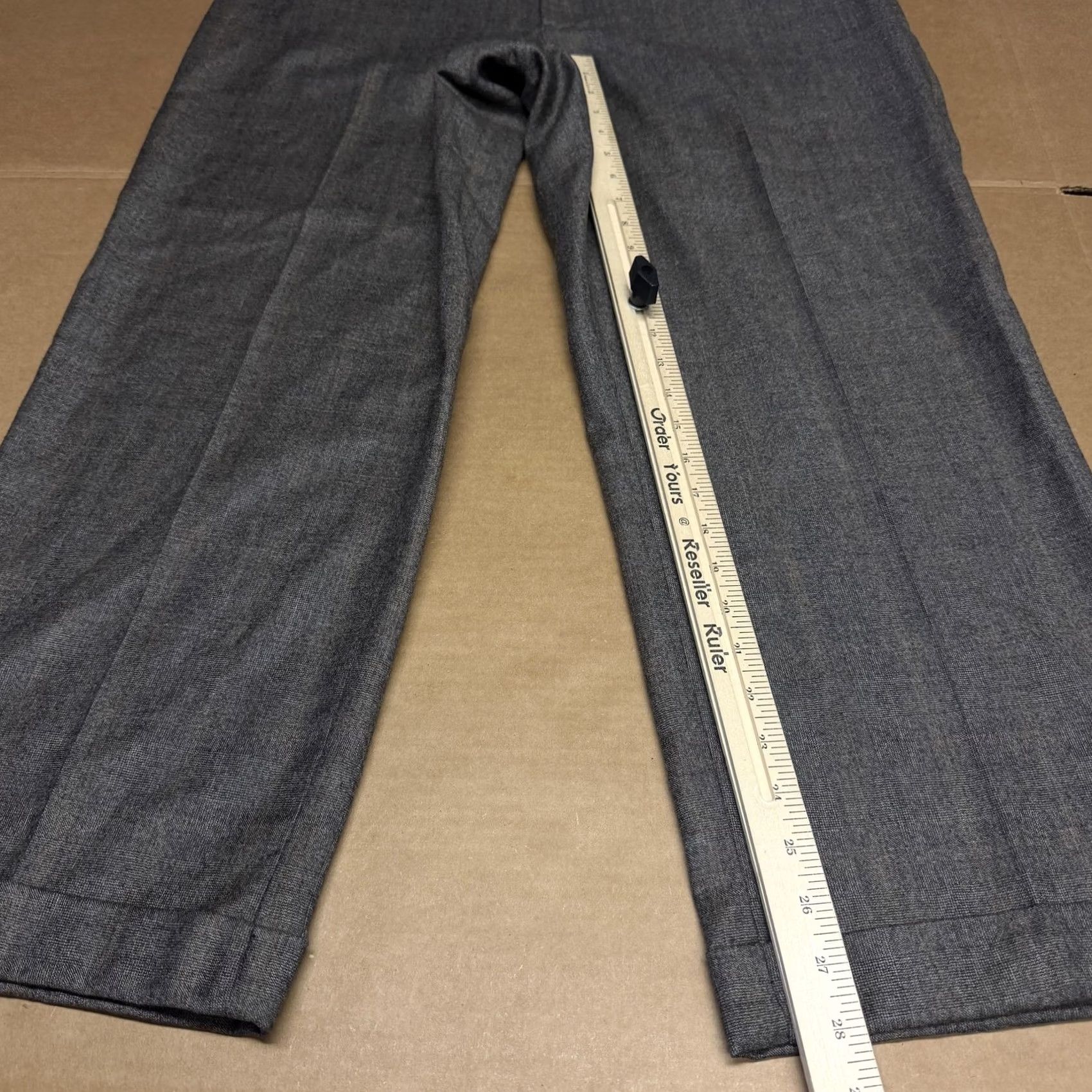 Brooks Brothers Brooks Brothers 1818 Madison Pants Mens 38x28 Brown Wool Classic Fit Dress Cuff Size US 38 / EU 54 - 3 Thumbnail