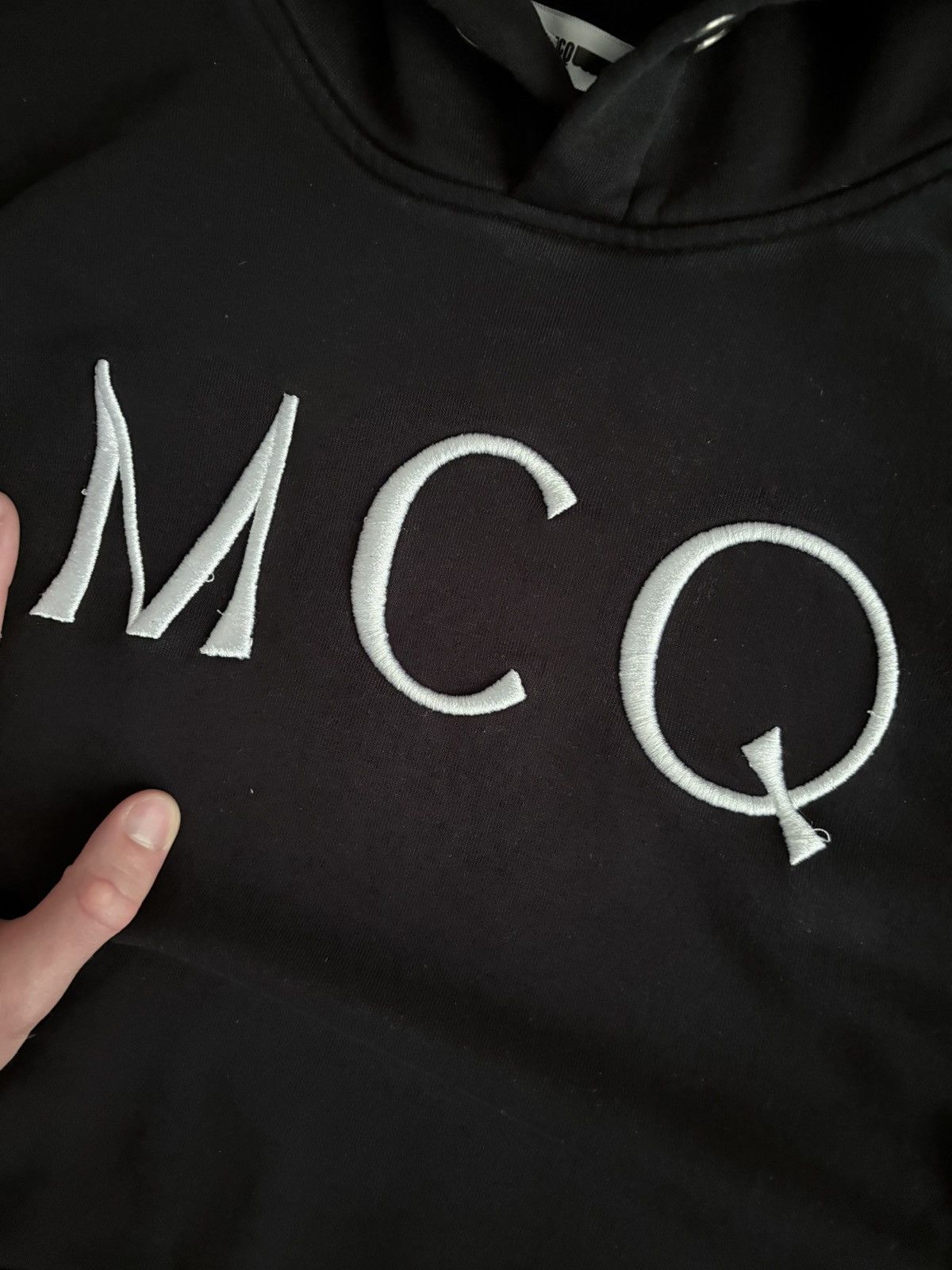 Alexander McQueen Alexander McQueen ‘MCQ’ Big Logo Hoodie Size US M / EU 48-50 / 2 - 2 Thumbnail
