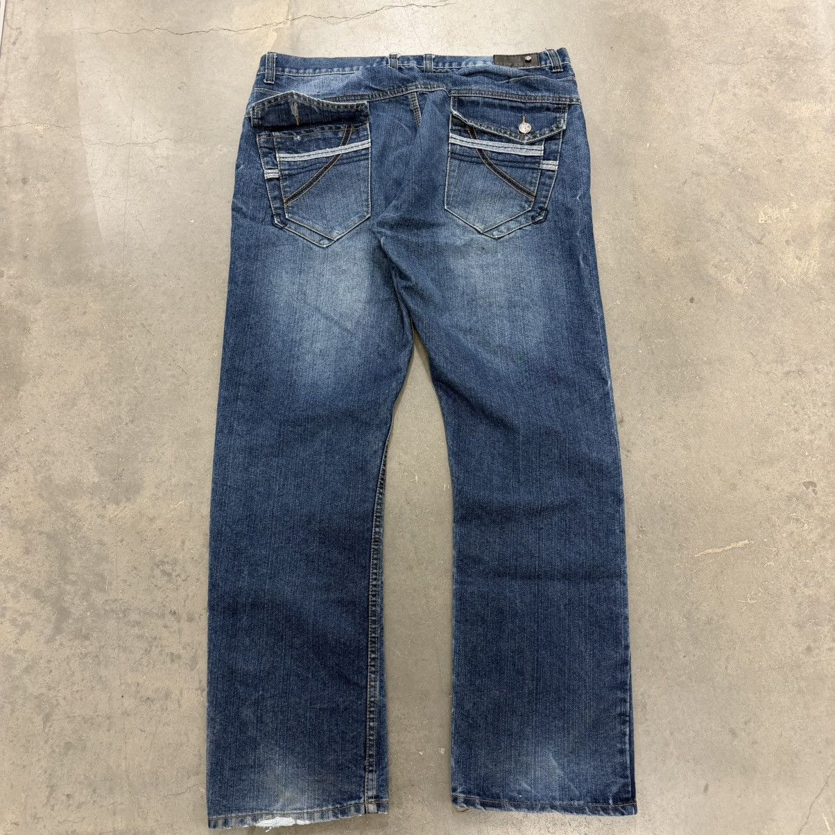Vintage City Ink Bootcut Jeans Blue Wash Size 38 Men’s Size US 38 / EU 54 - 1 Thumbnail