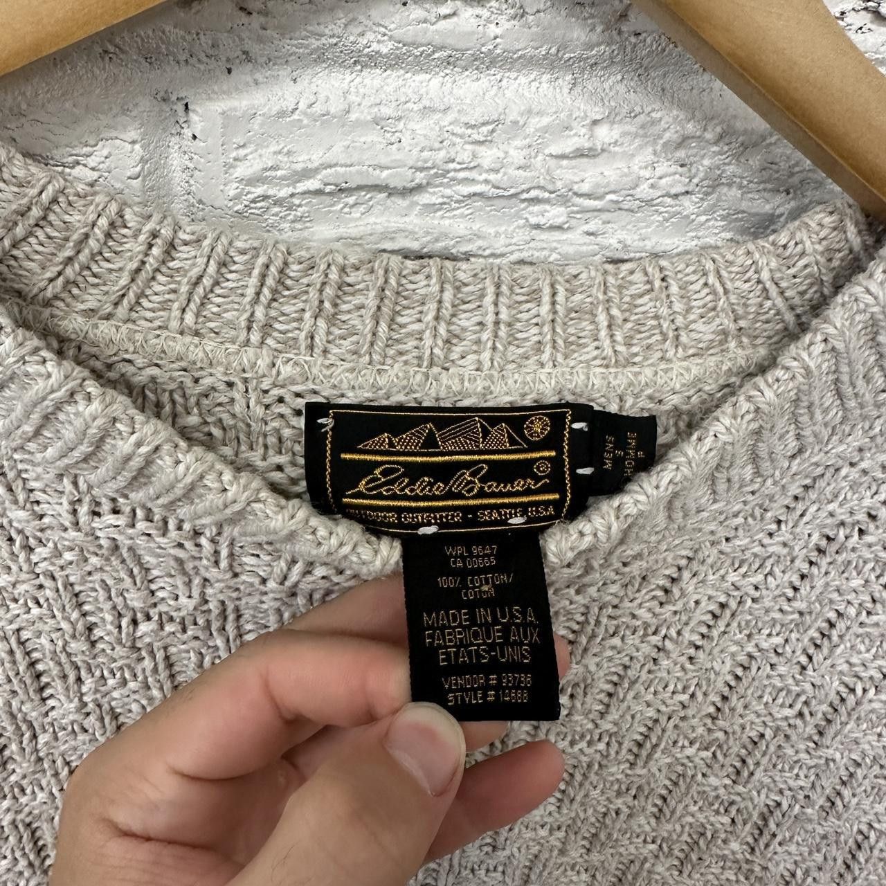 Eddie Bauer Vintage Eddie Bauer Cable Knit Sweater Men’s Small Size US S / EU 44-46 / 1 - 4 Thumbnail