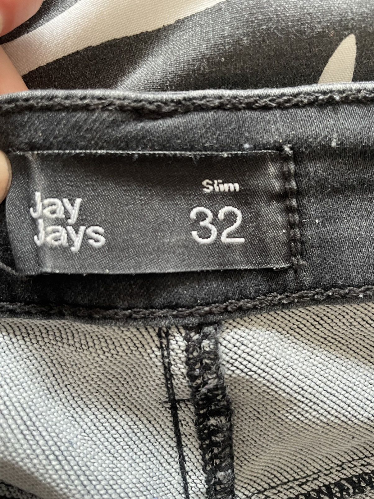 Other Black ripped denim shorts - Jay jays Size 32" / US 10 / IT 46 - 3 Thumbnail