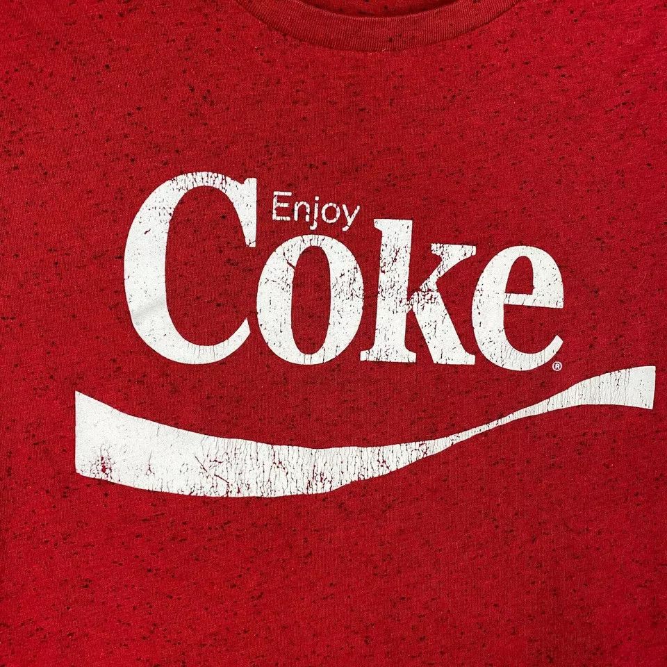 Coca Cola Coca Cola T-Shirt Men's 2XL Short Sleeve Red Adults Cotton Size US XXL / EU 58 / 5 - 6 Thumbnail